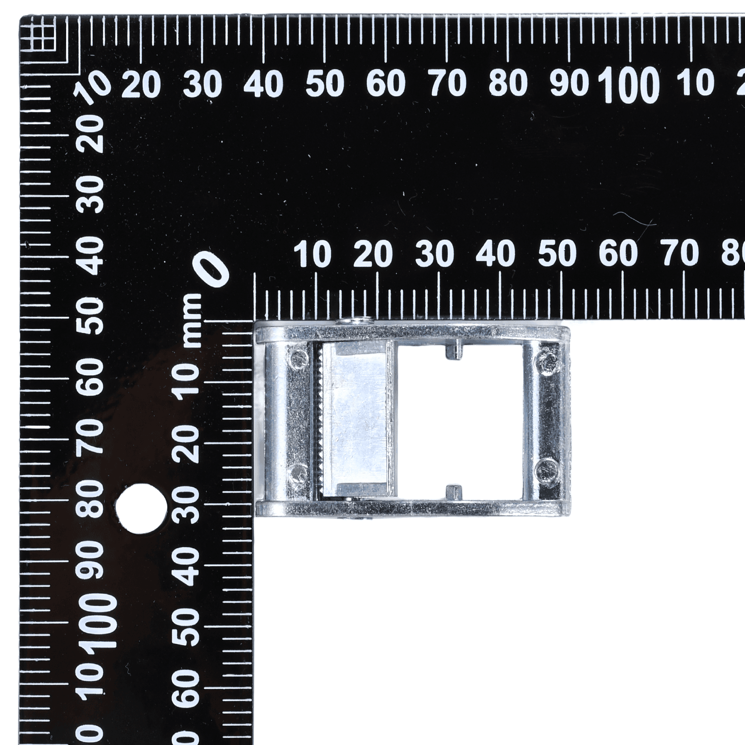 1" Zinc Diecast Round Head Cam Buckle - 770lbs Breaking Strength