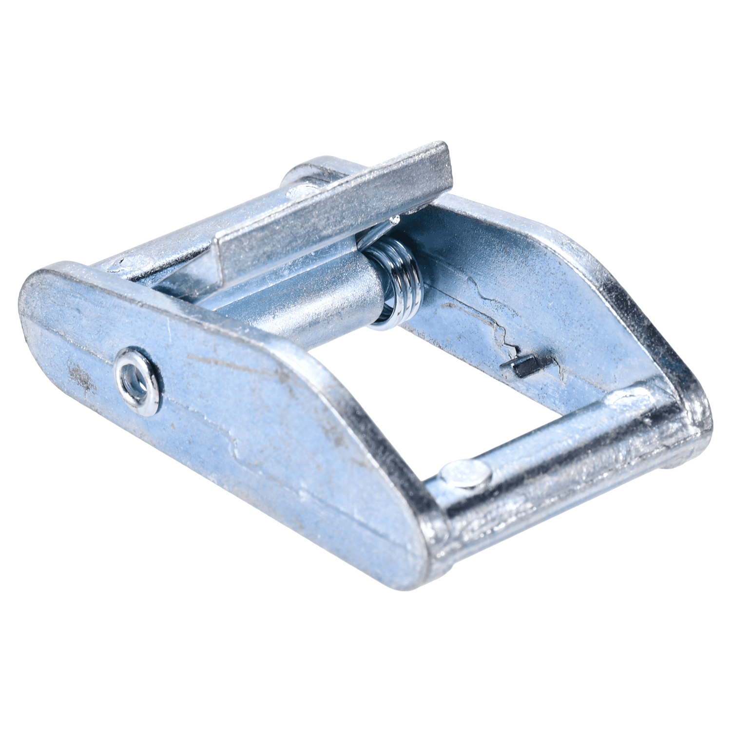 1" Zinc Diecast Round Head Cam Buckle - 770lbs Breaking Strength