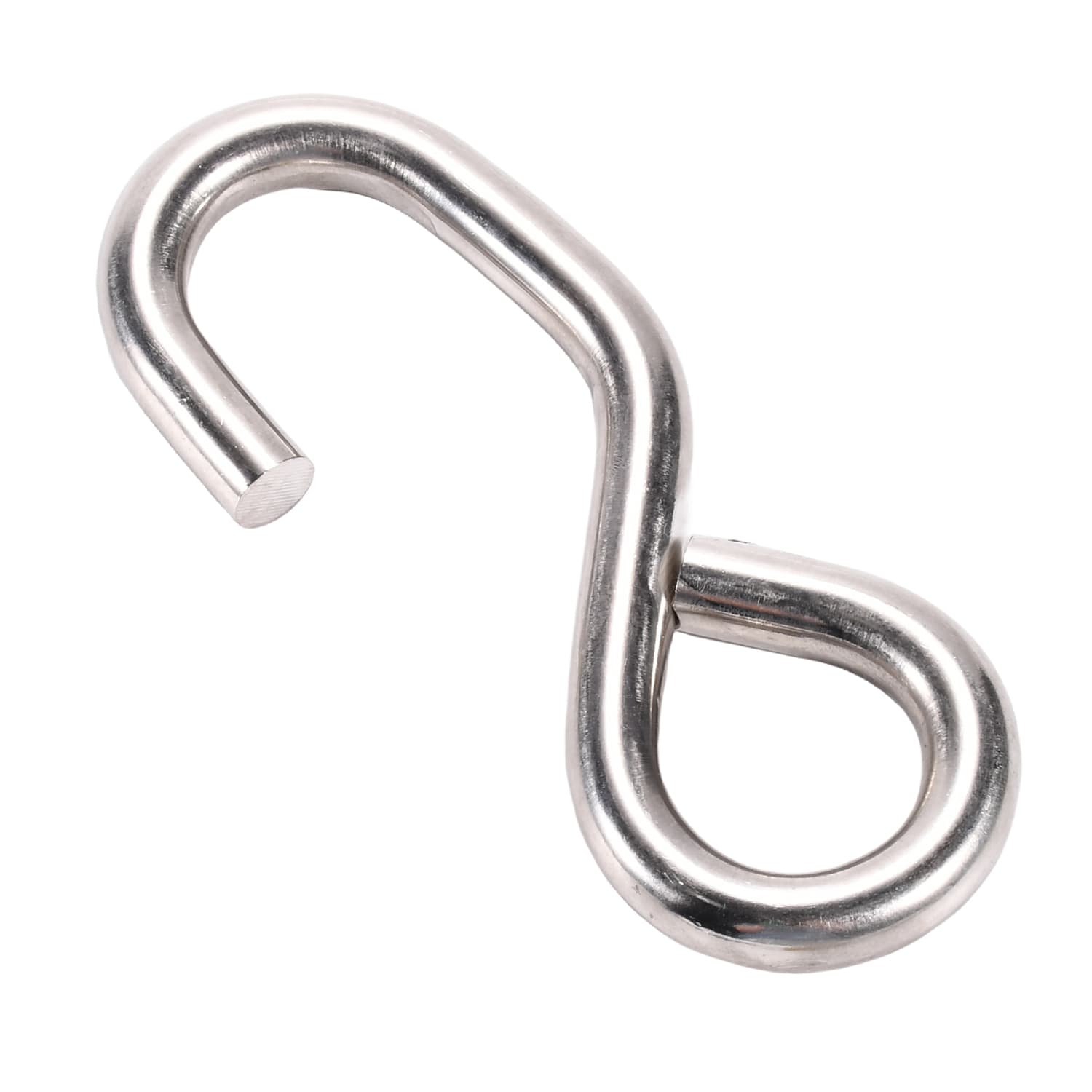 1" 304 Stainless Steel S-Hook - 1760 lbs. BS