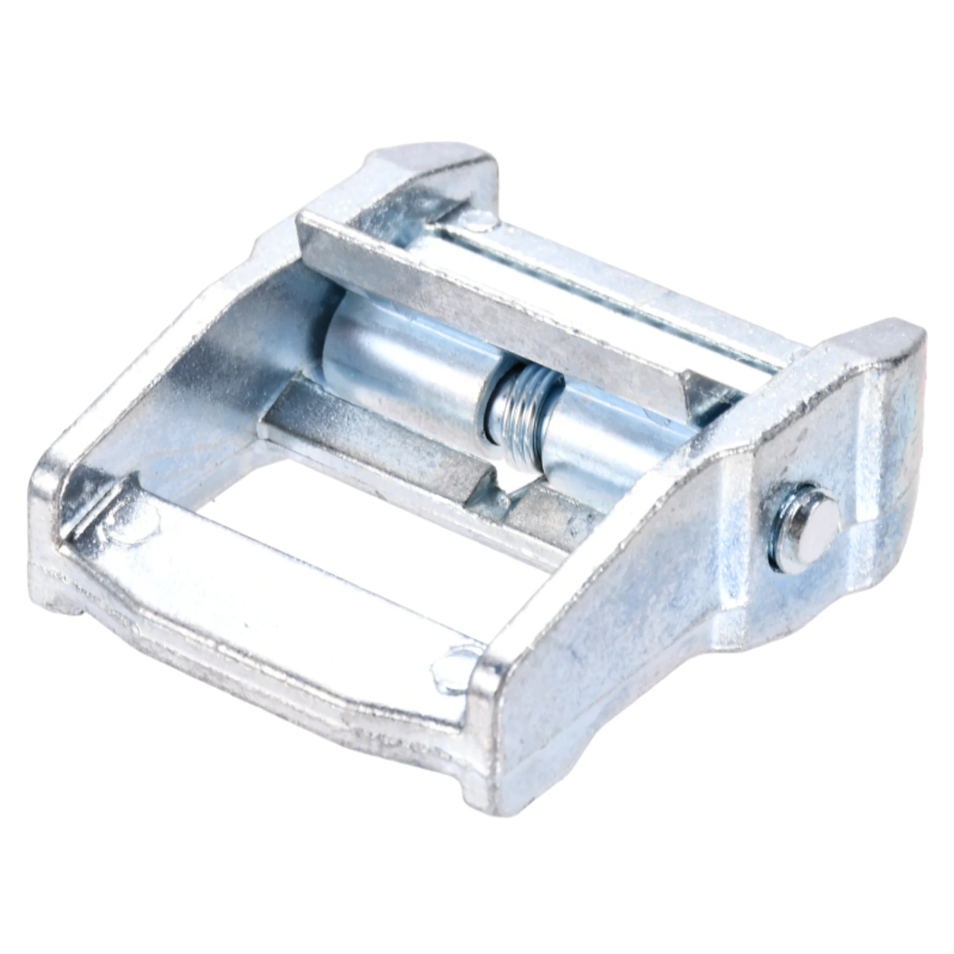 1.5" White Zinc Cam Buckle - 1984 lbs. BS