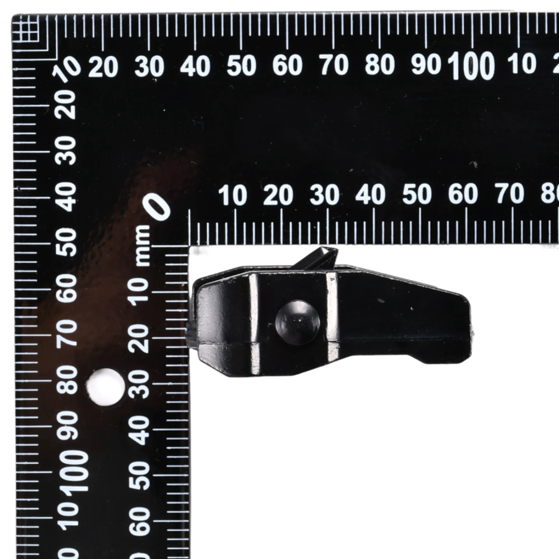 Hebilla de leva de 38mm con recubrimiento E-coat negro - 900 kg Resistencia