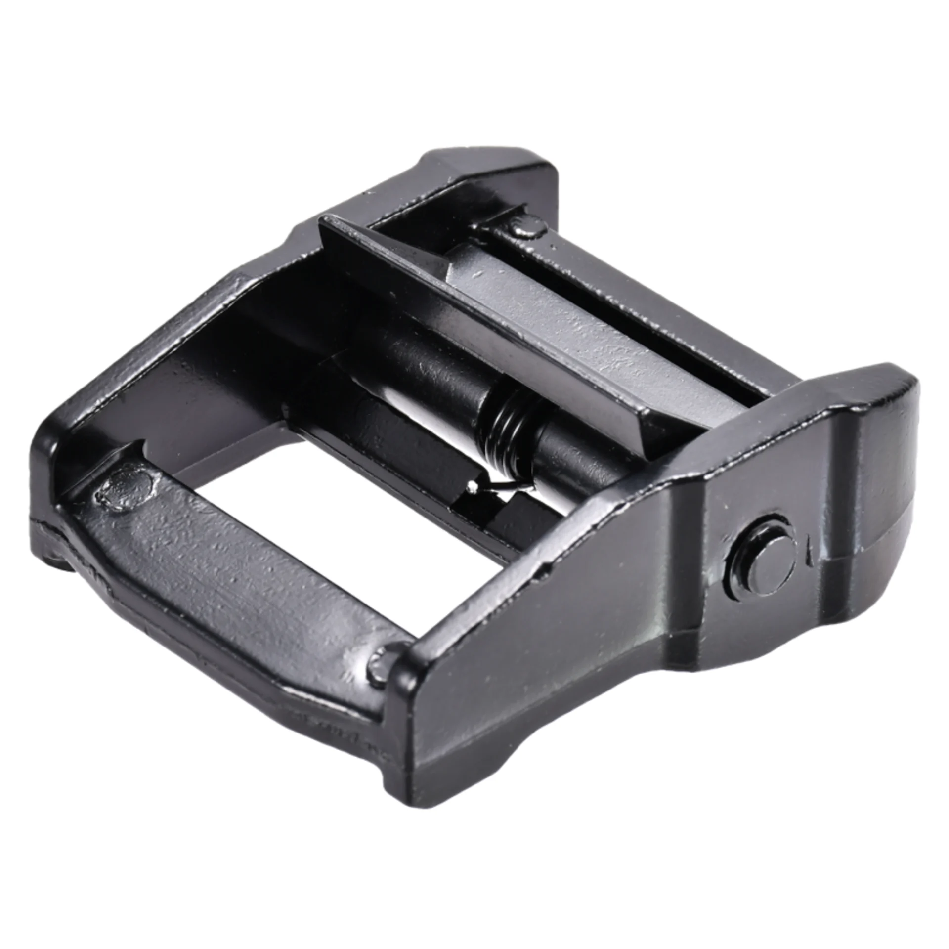 Hebilla de leva de 38mm con recubrimiento E-coat negro - 900 kg Resistencia