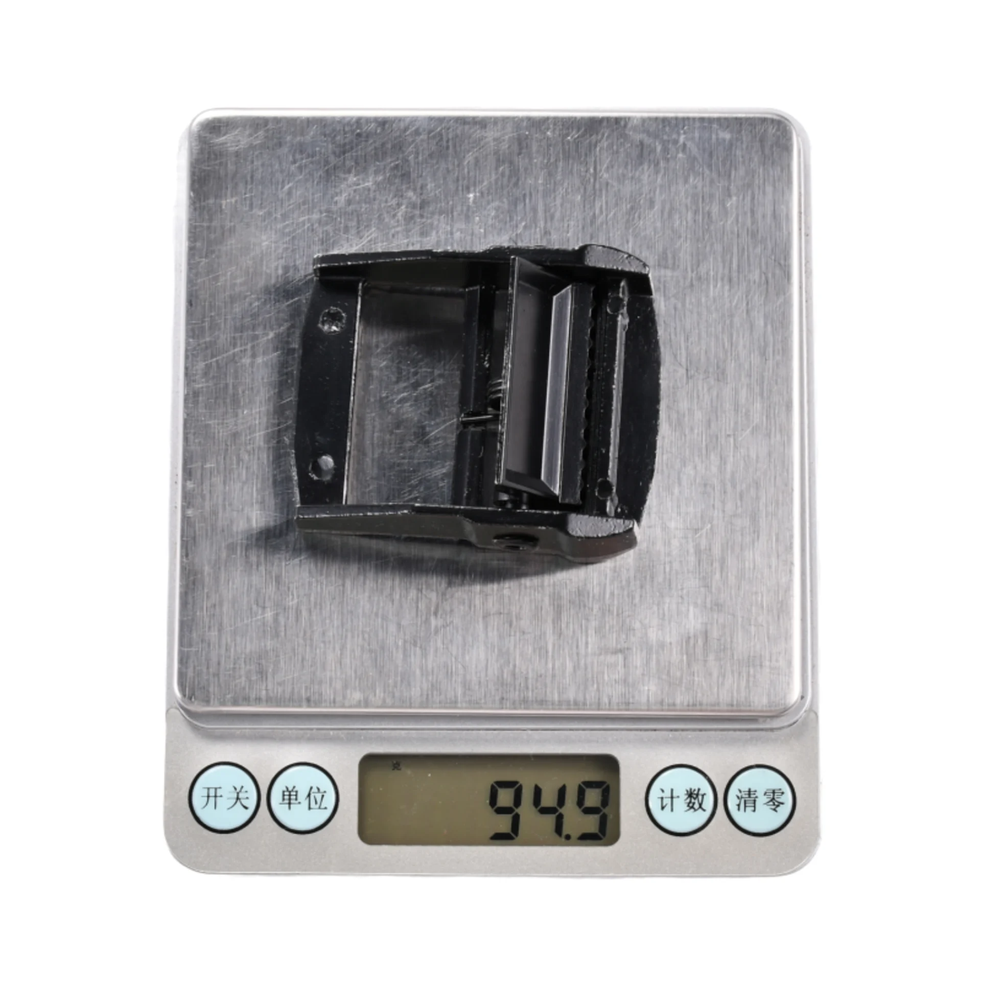 1.5" Black Cam Buckle - 1322 lbs. BS