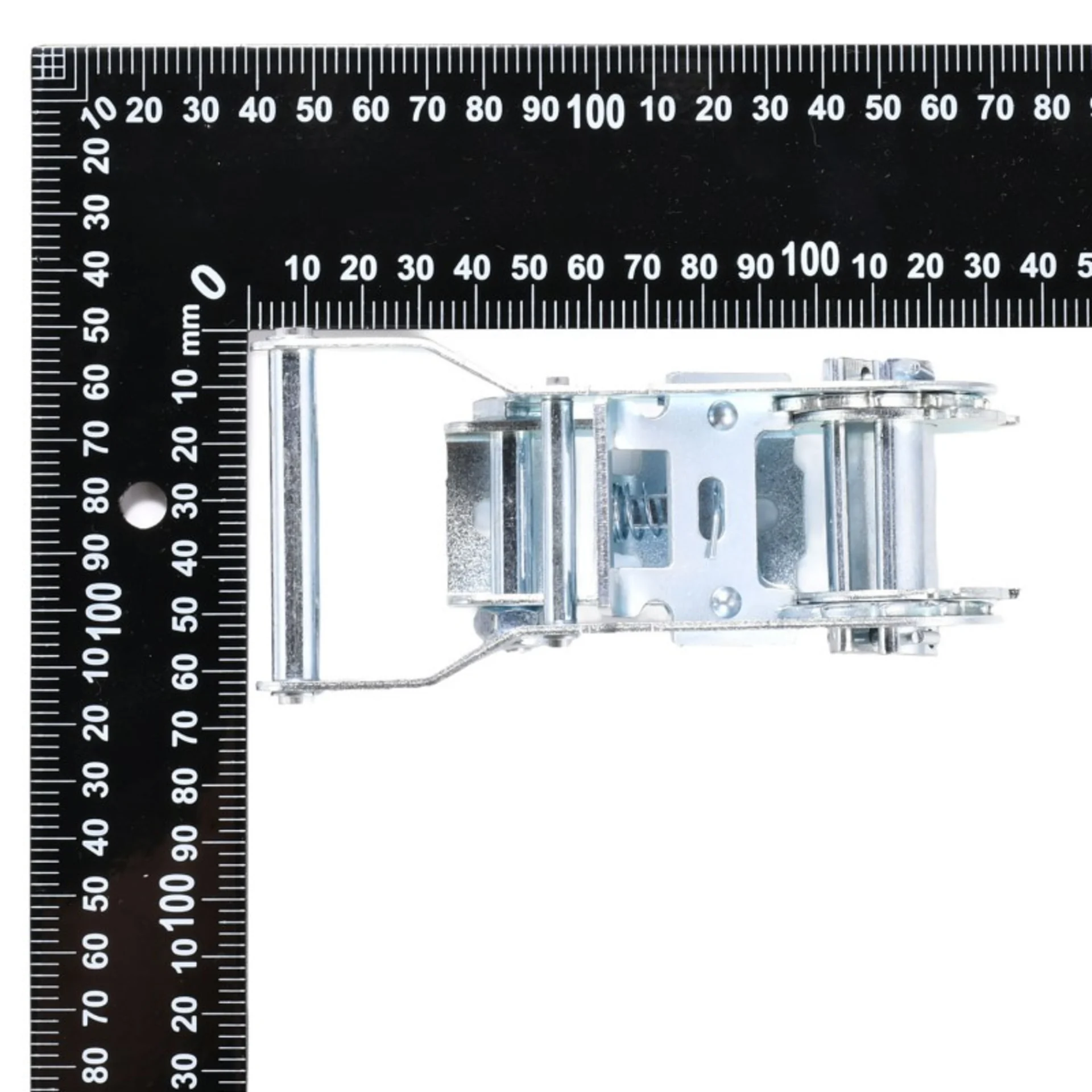 Trinquete de 27mm con mango corto y ancho, galvanizado - 1500 kg Resistencia