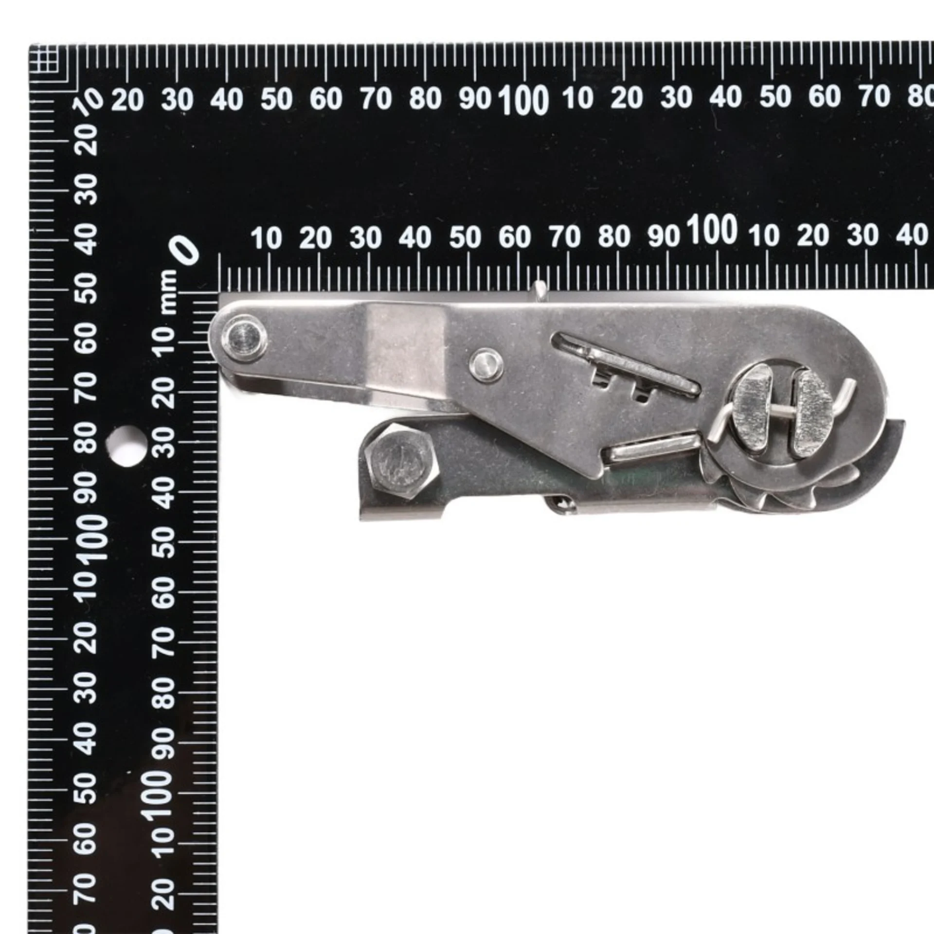 Trinquete de 27mm de Acero Inoxidable 316 con mango corto y ancho