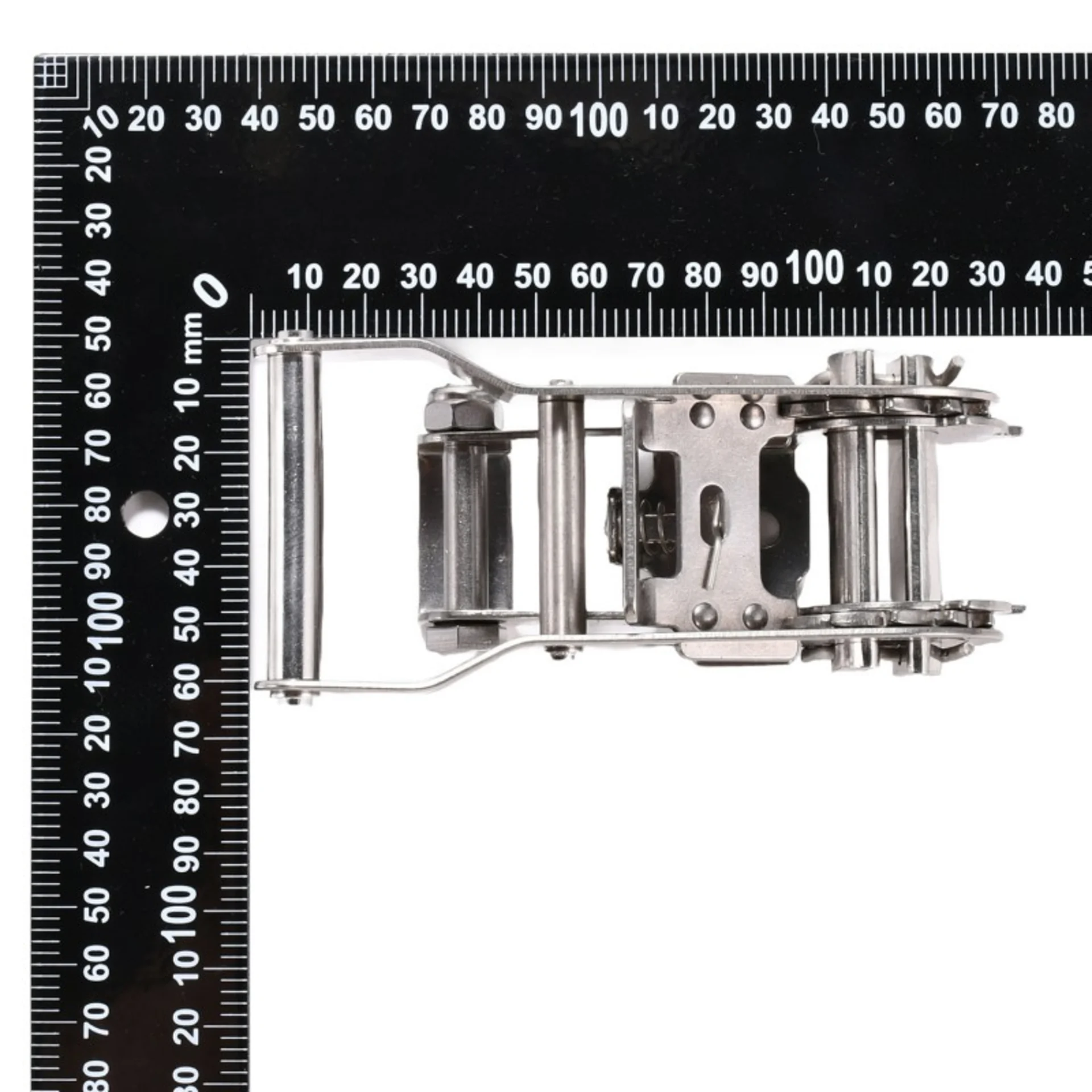 Trinquete de 27mm de Acero Inoxidable 316 con mango corto y ancho