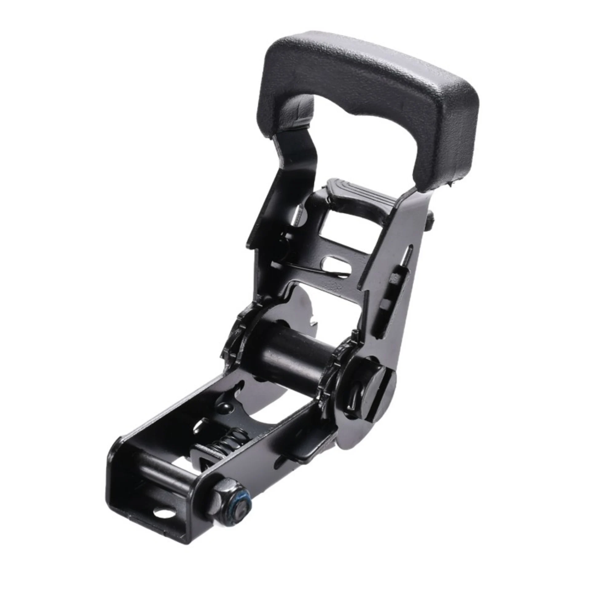 Trinquete de 27mm con mango de goma, recubrimiento E-coat negro - 1500 kg Resistencia