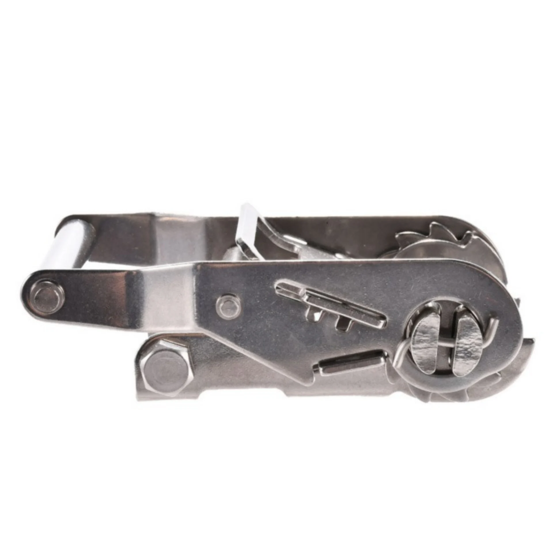1.5" 304 Stainless Steel Short Wide Handle Ratchet Buckle - 4409 lbs. BS