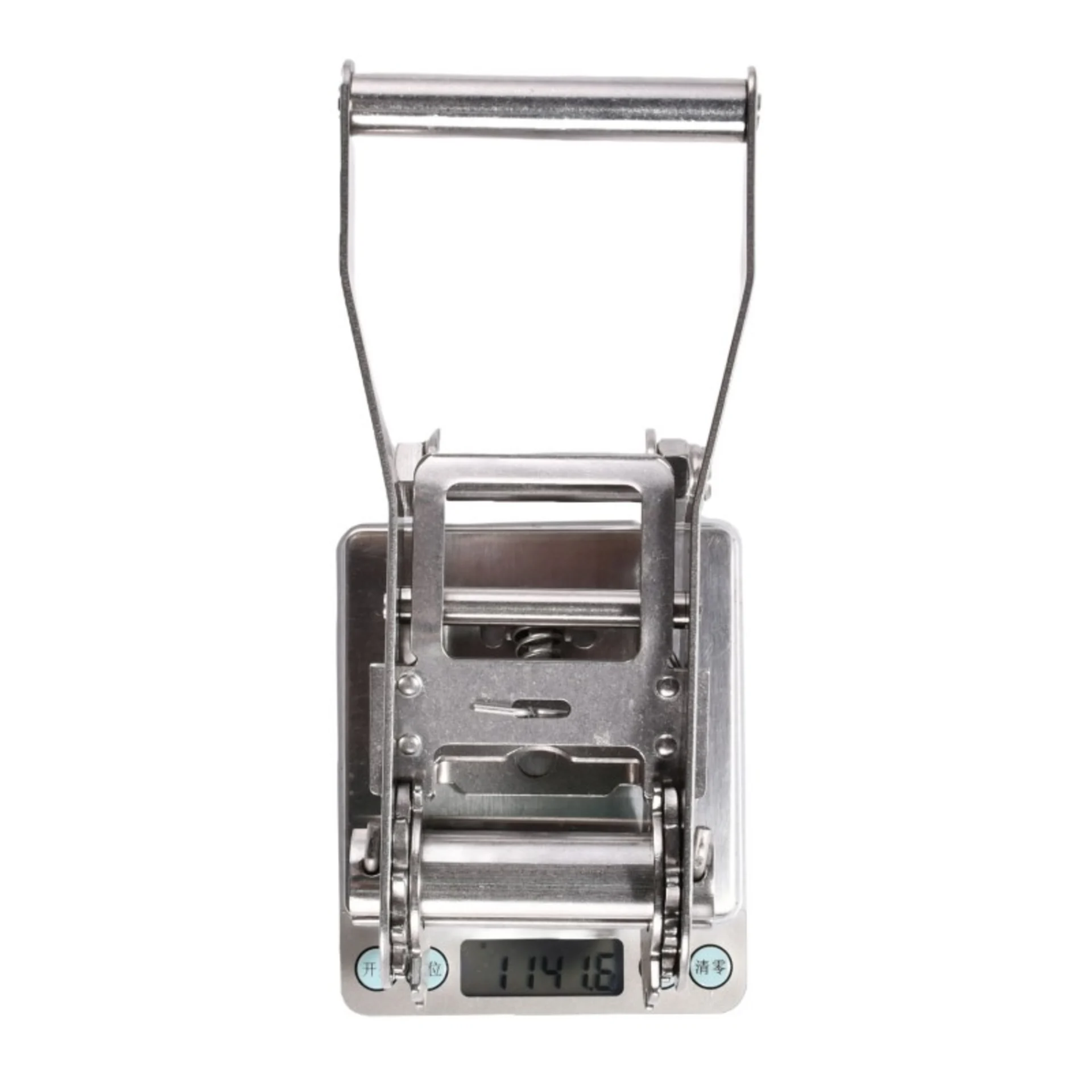 2" Long Wide Handle 304 Stainless Steel Ratchet Buckle - 6613 lbs. BS