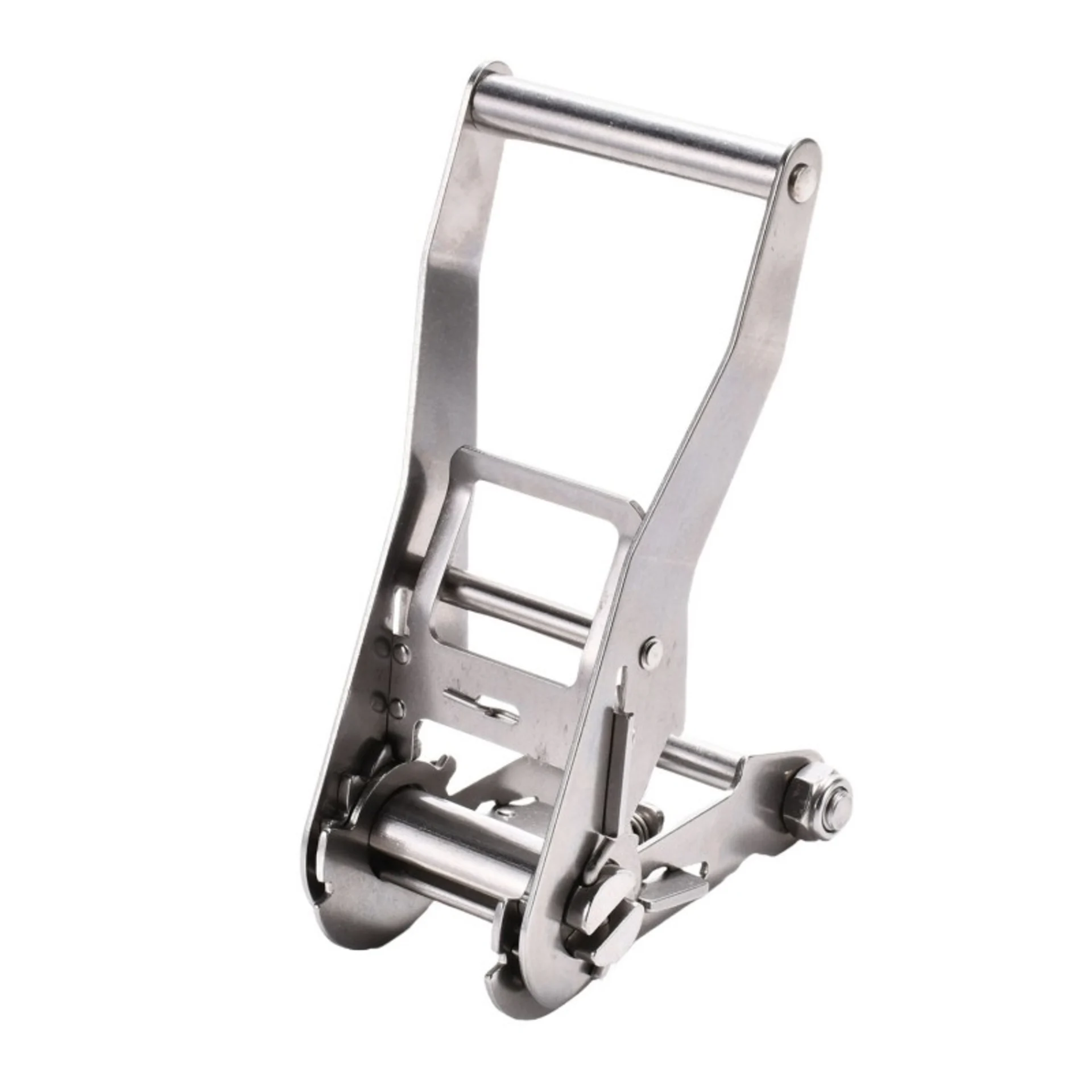 50mm Long Wide Handle 304 Stainless Steel Ratchet Buckle - 3000kg BS