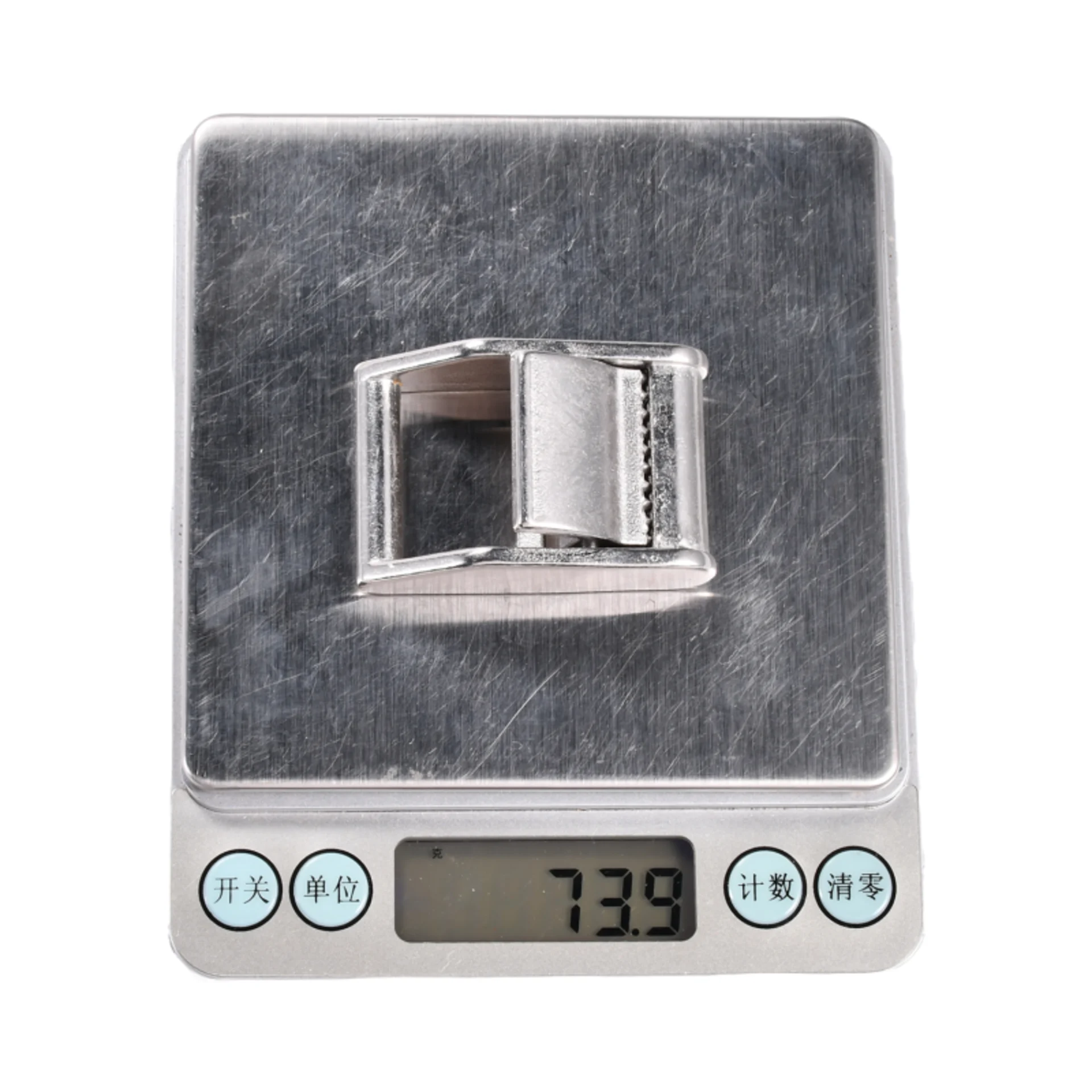 Hebilla de leva de 25mm de Acero Inoxidable 304 - 450 kg Resistencia