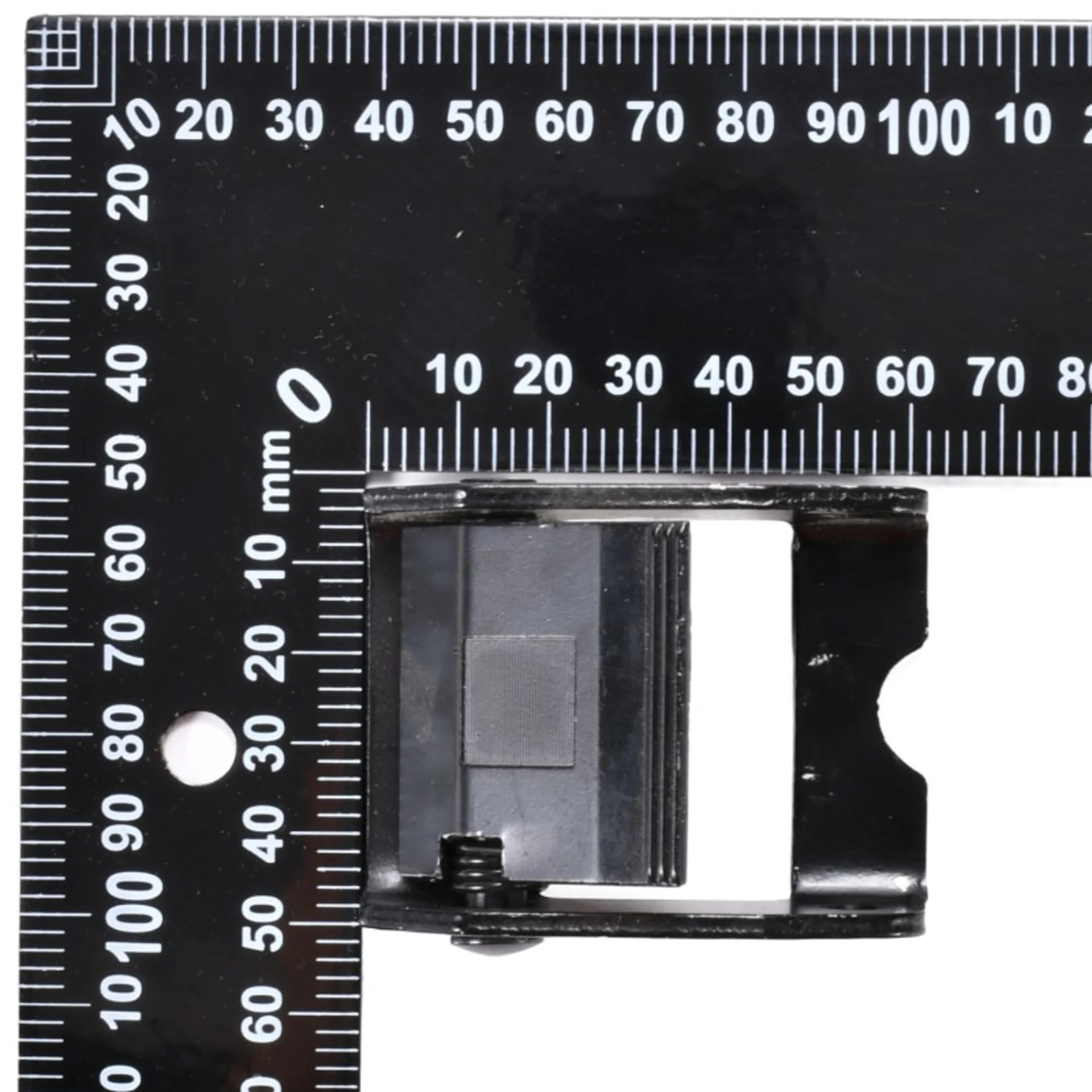 38mm Black E-Coat Utility Style Cam Buckle - 550kg BS