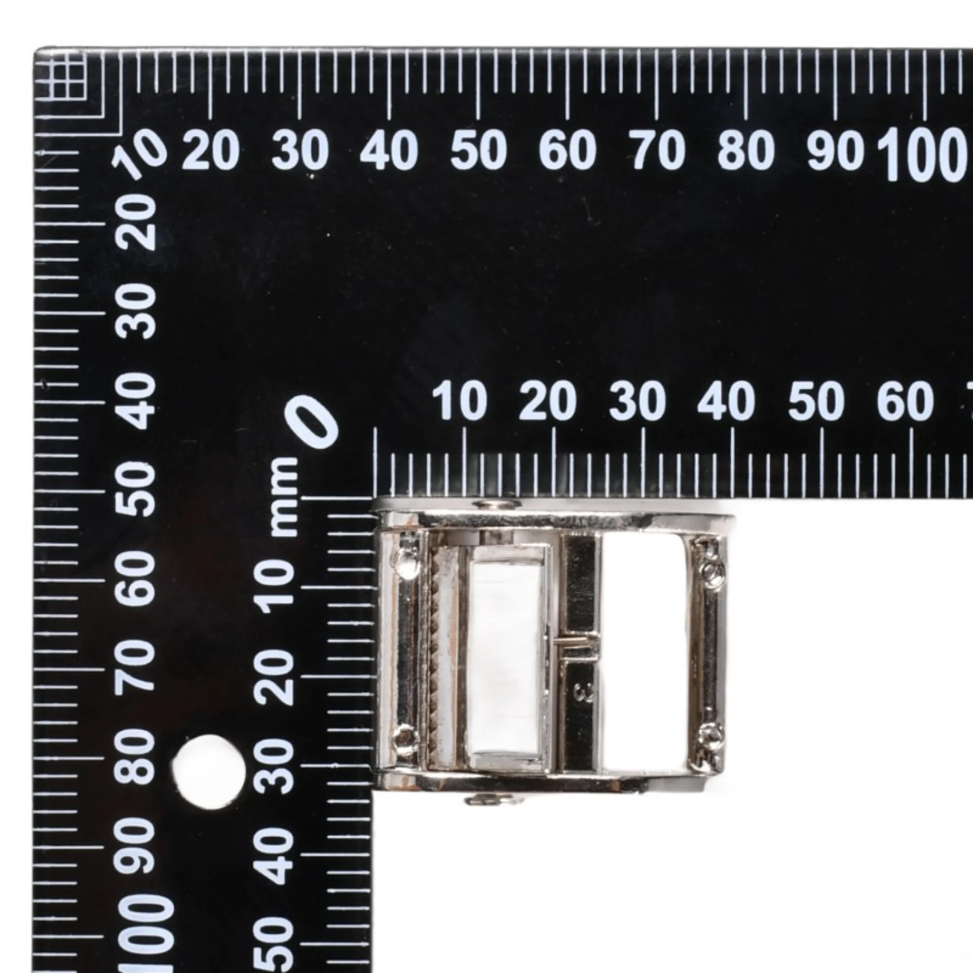 1" Nickel Plated Cam Buckle - 770 lbs. BS