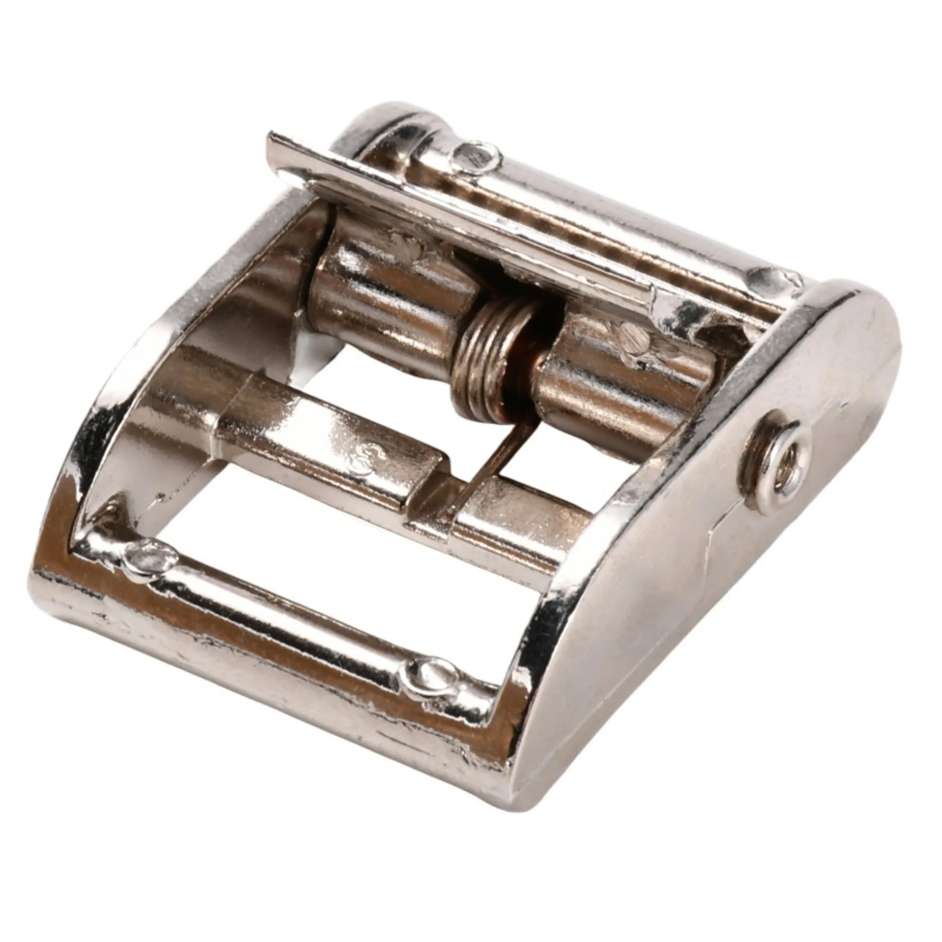 1" Nickel Plated Cam Buckle - 770 lbs. BS