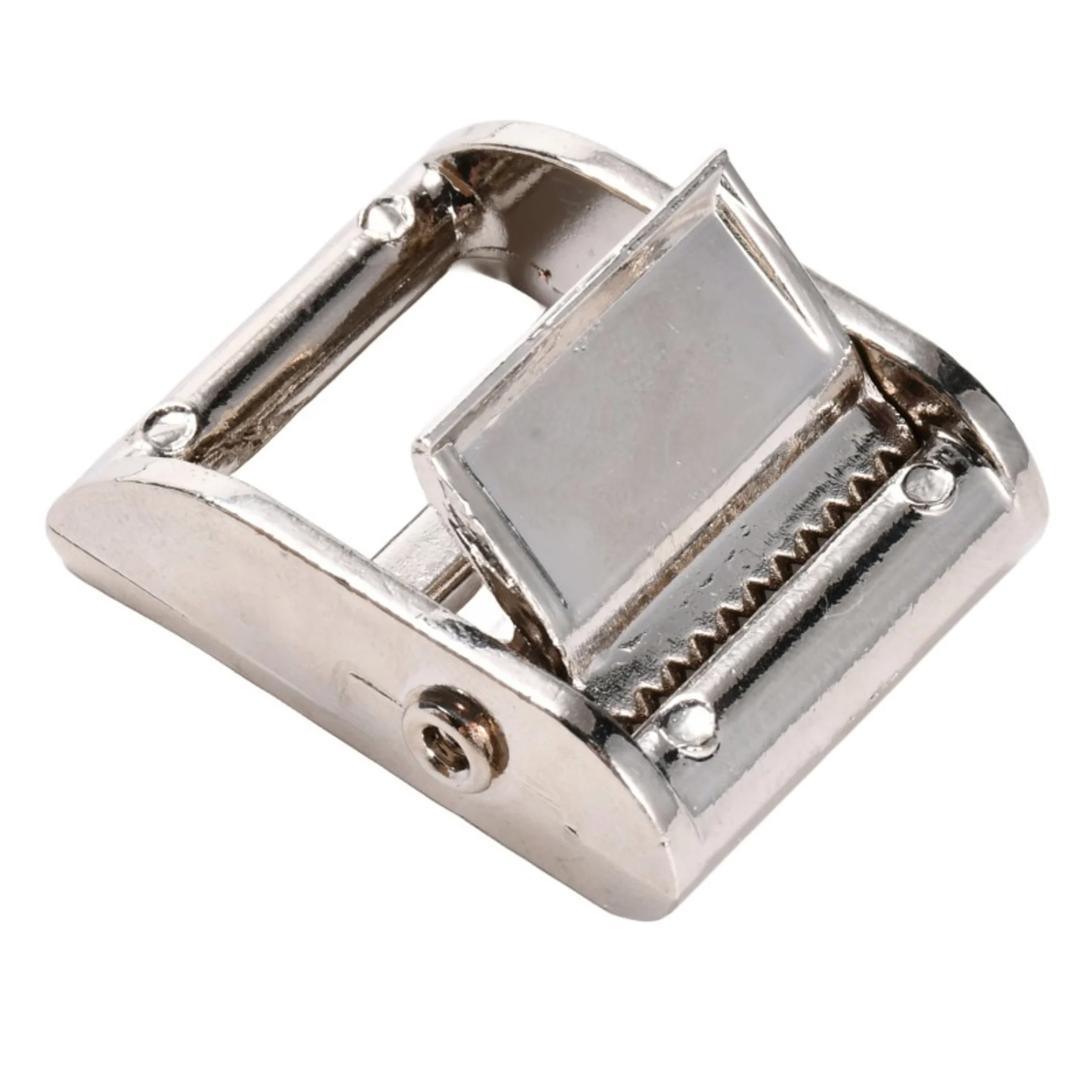 1" Nickel Plated Cam Buckle - 770 lbs. BS