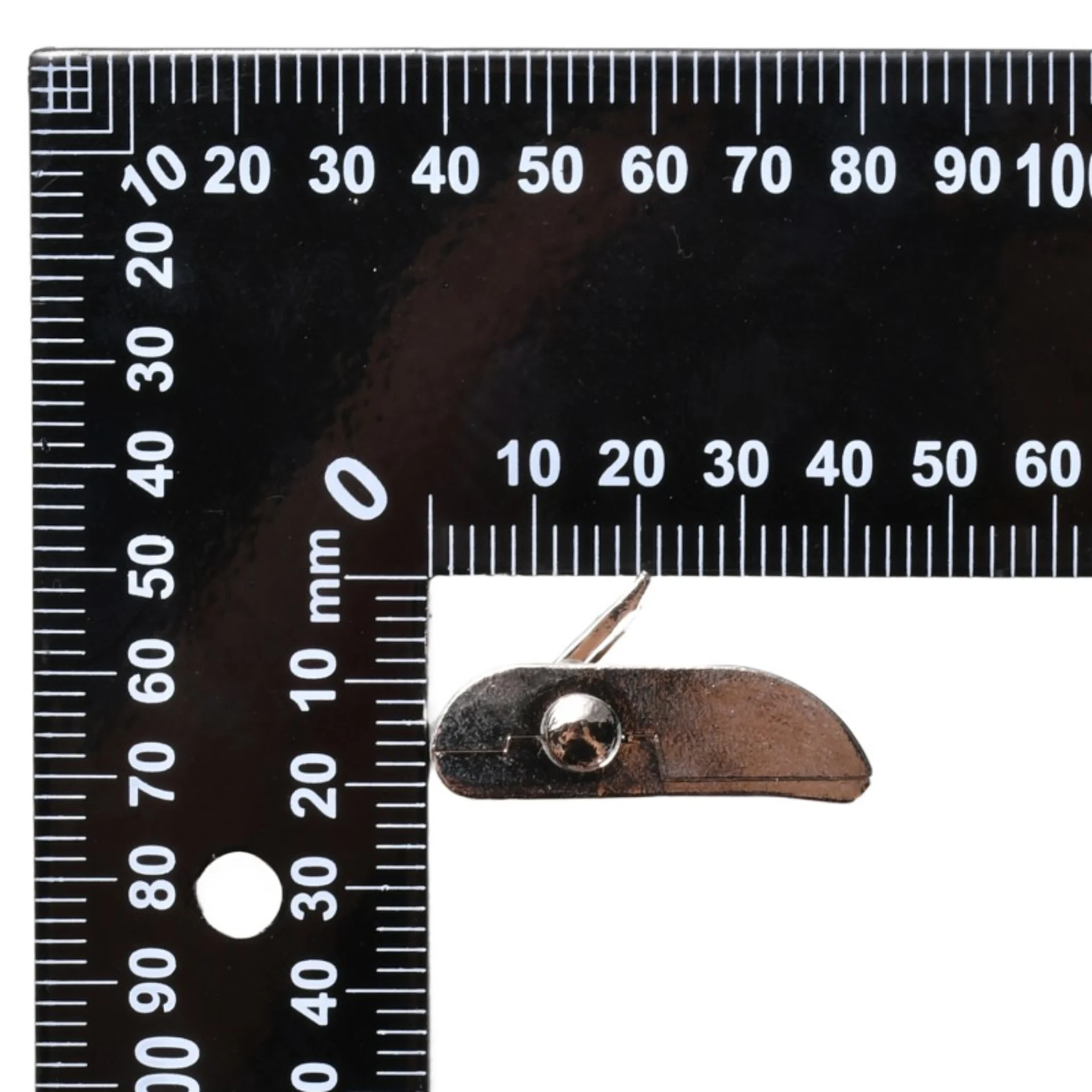 1" Nickel Plated Cam Buckle - 770 lbs. BS