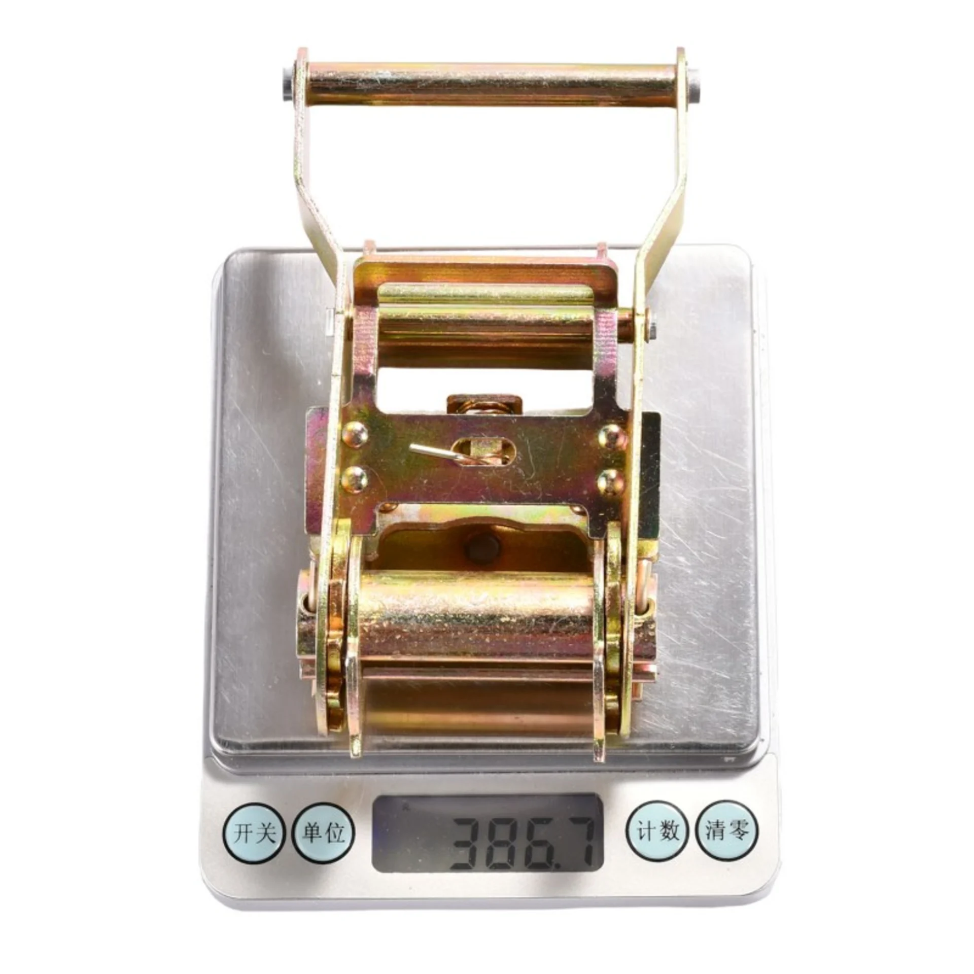 38mm Short Wide Handle Ratchet Buckle - 2000kg BS