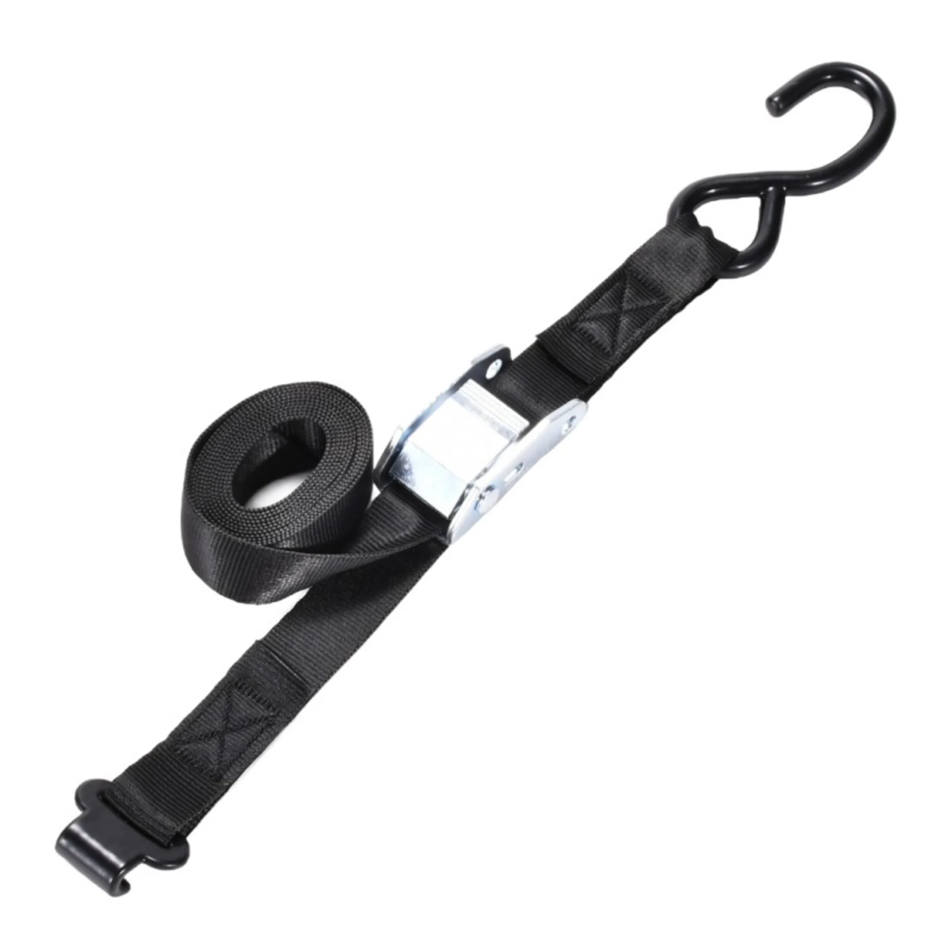 25mm Cam Buckle Strap with Small Flat Hook - 550kg BS