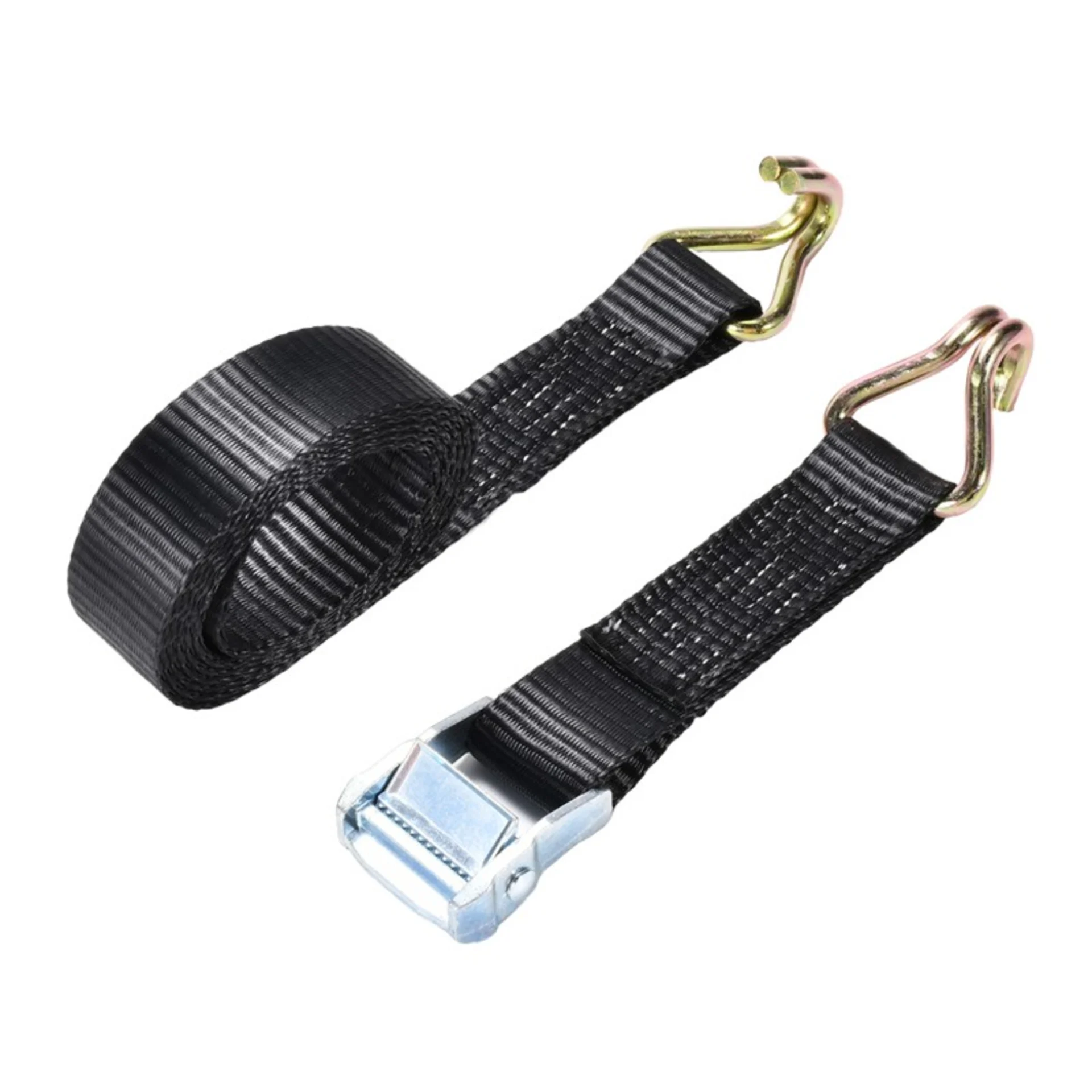 Cinta con Hebilla de Leva y Gancho Doble J, 38mm - 900kg