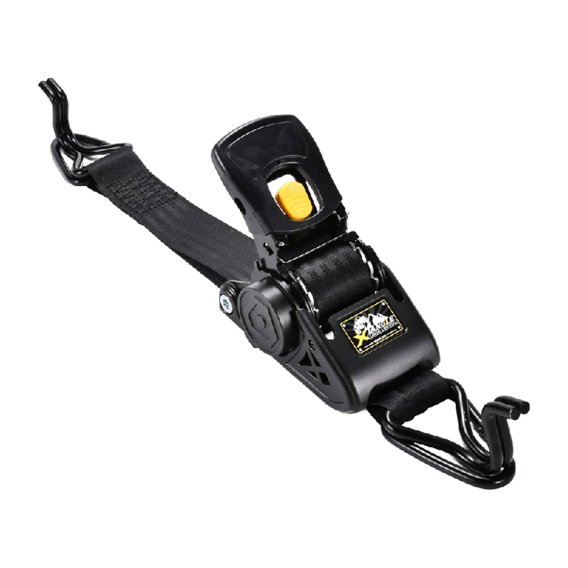 50mm Retractable Ratchet Strap with Swan Hook for Utes - 1500kg BS