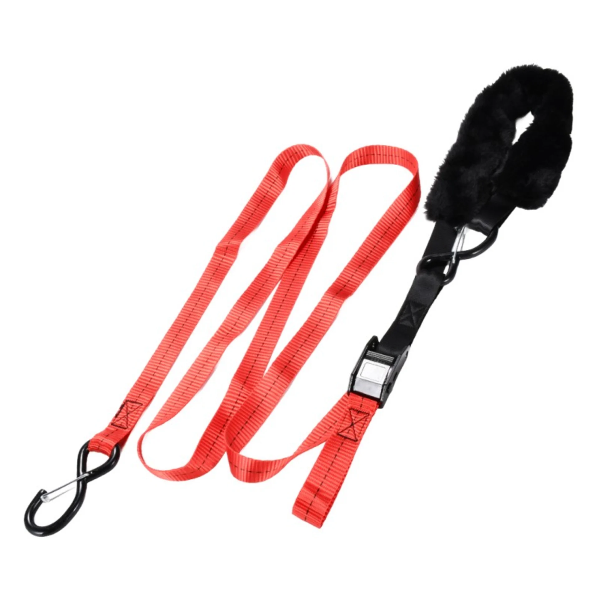 Cinta de Amarre para Motocicleta con Funda de Piel de Oveja - 550kg BS