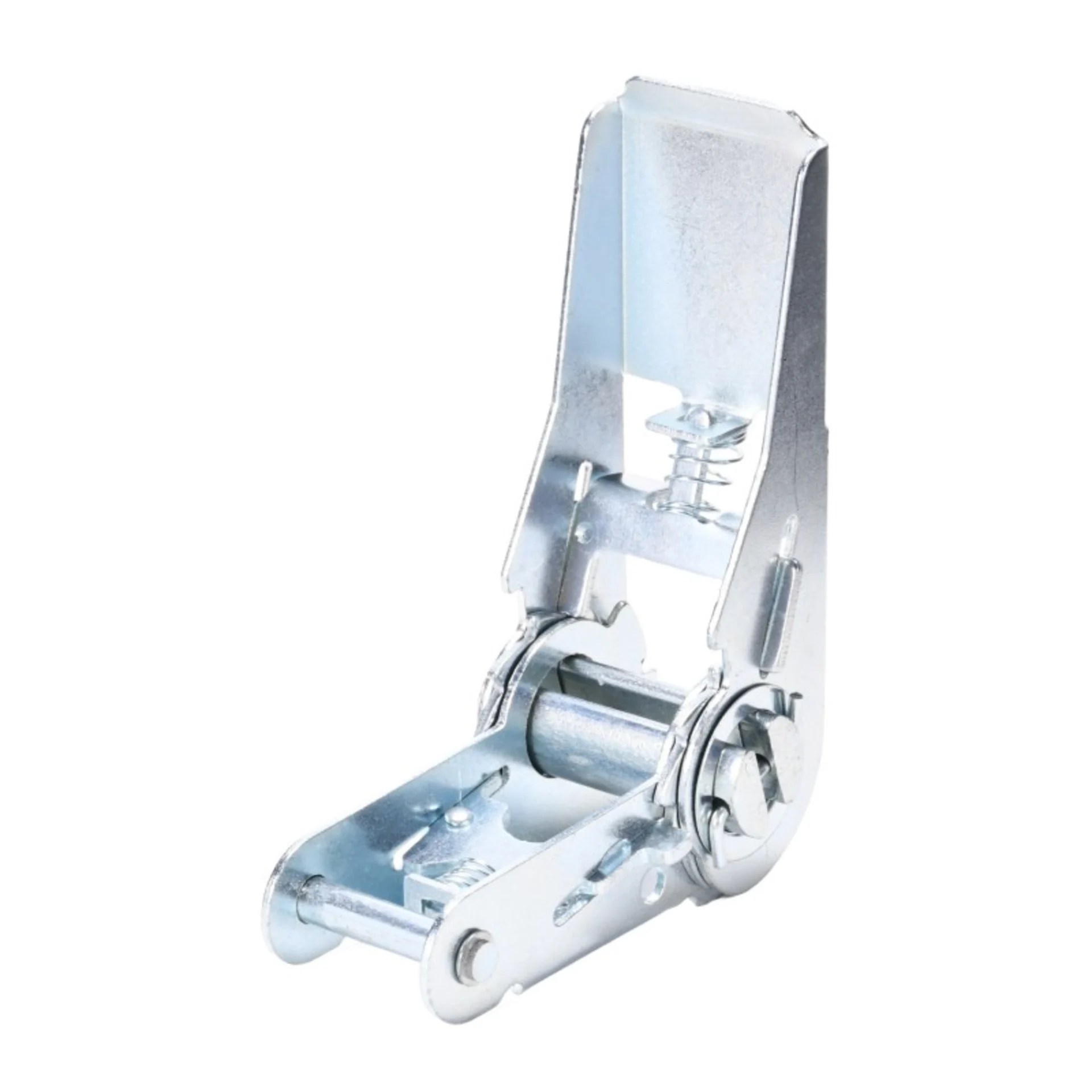 Trinquete de Pulgar de 25mm con Acabado Mate de Zinc Blanco - 800kg