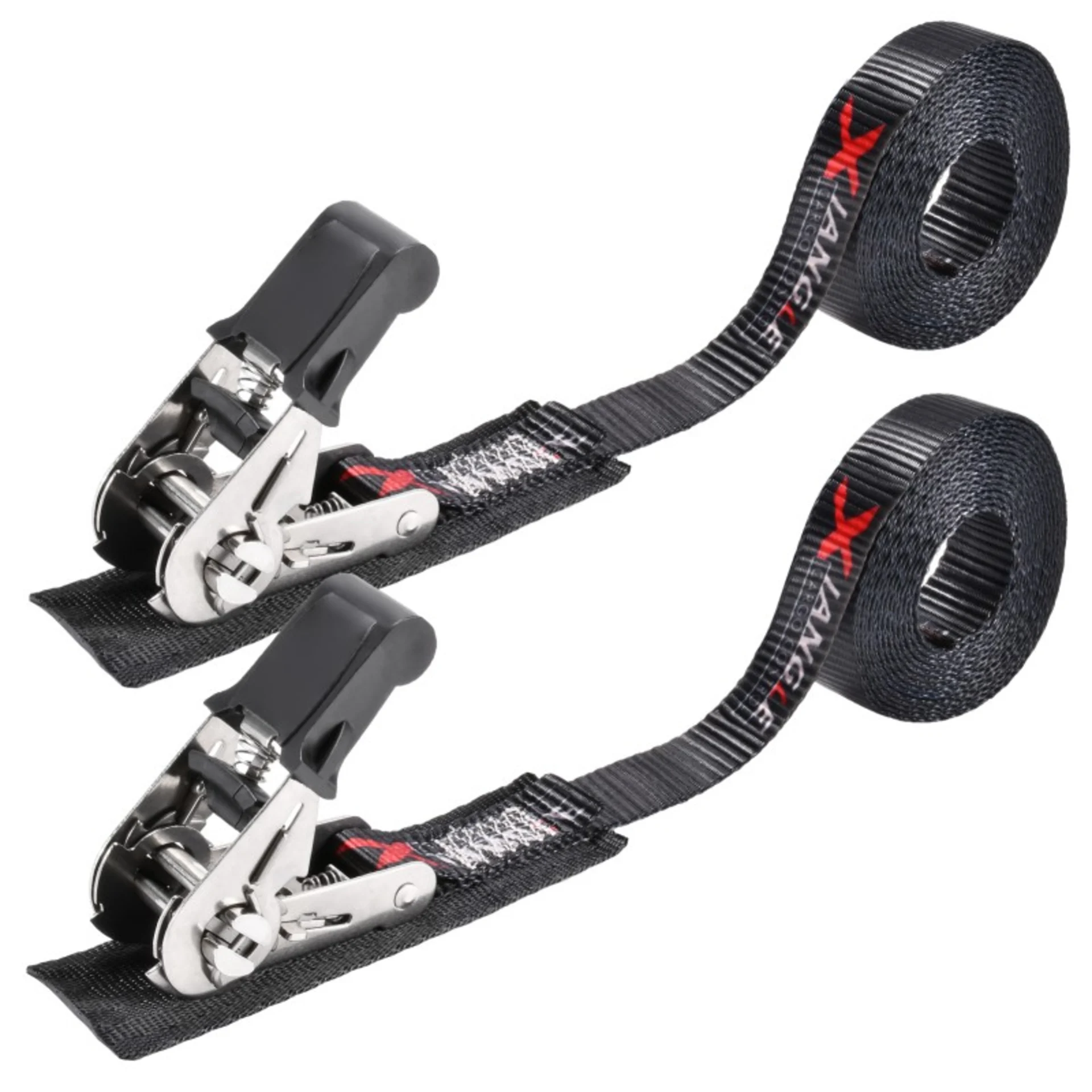 25mm Stainless Rubber Coated Ratchet Endless Strap with Pad - 800kg BS