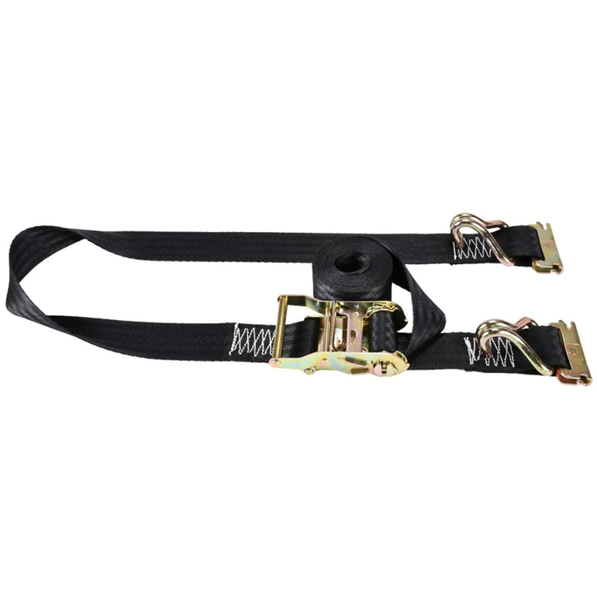 Cinta de Trinquete de 50mm para Riel E-Track con Ganchos de Alambre y Anclaje E - 2000kg