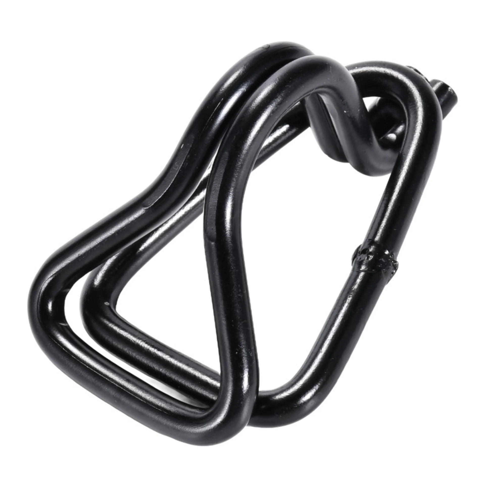 50mm Heavy-Duty Black E-Coat Swan Hook for Ratchet Straps - 5000kg BS