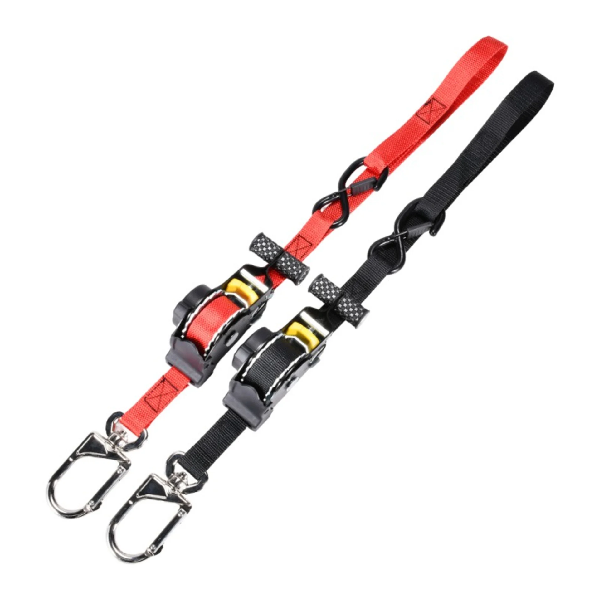 25mm Motorcycle Auto Retractable Tie Downs with Swivel Carabiner Hook