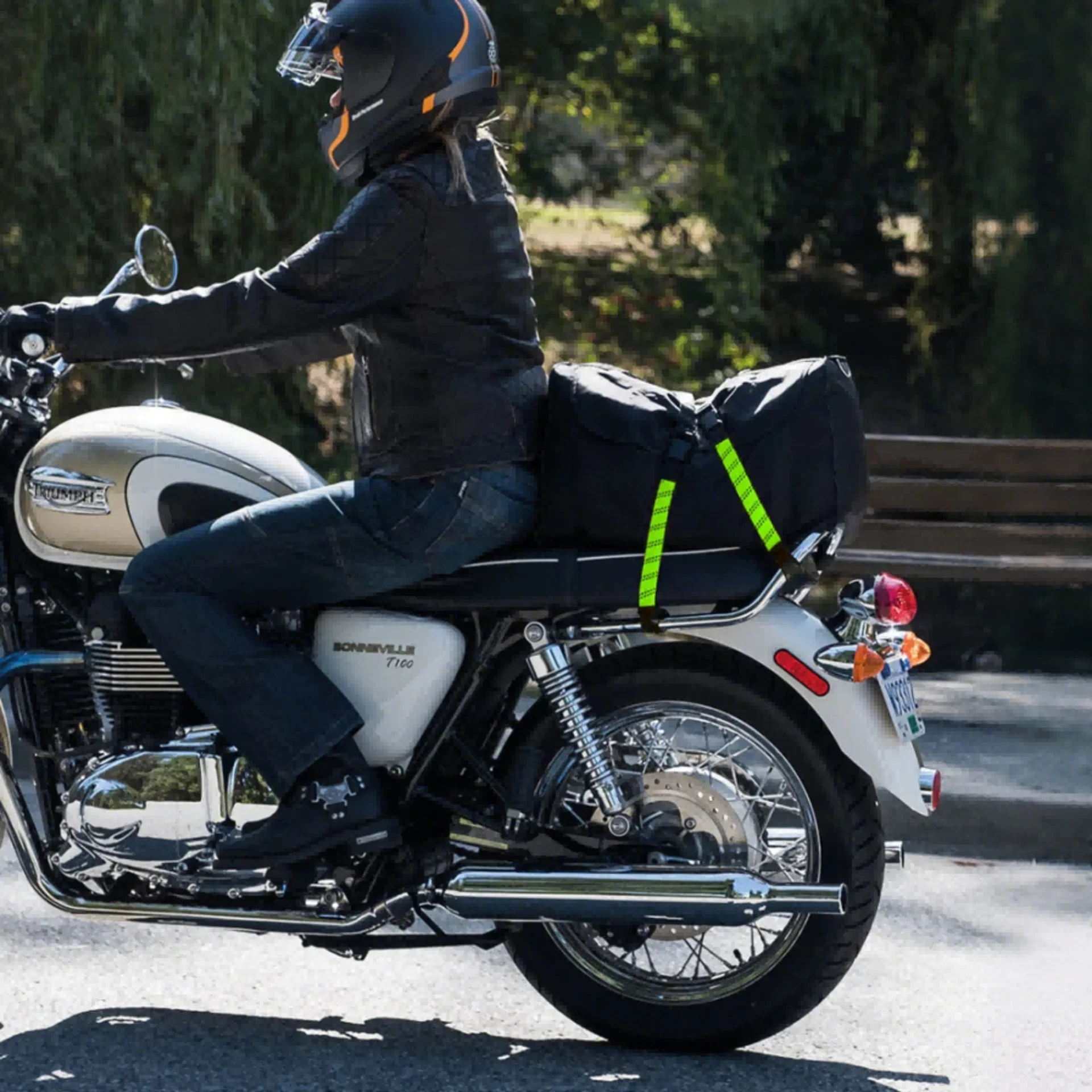 Verstellbares Flaches Bungee-Seil Motorrad-Spanngurt