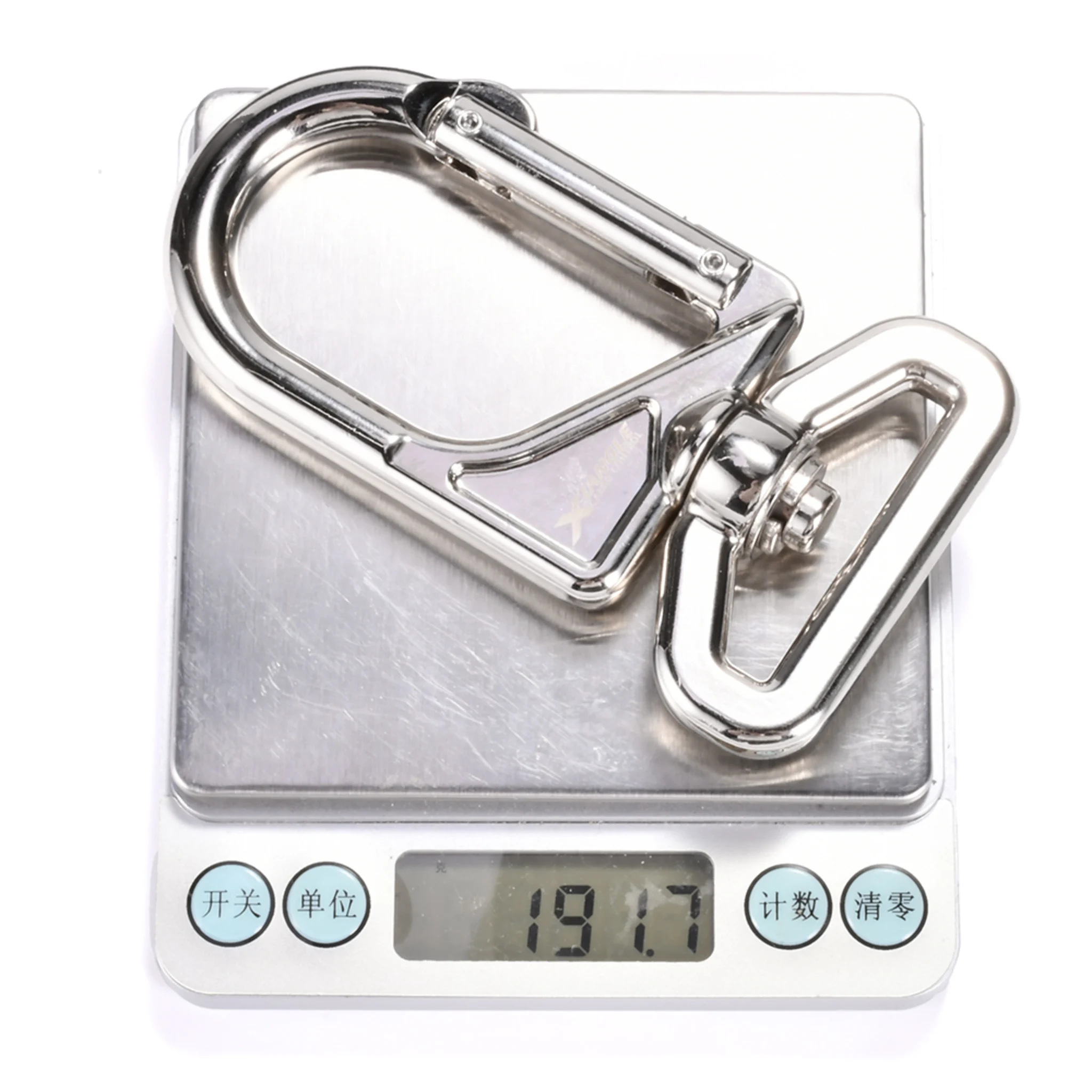 1.5" 360° Swivel Universal Carabiner Hook - 1500 lbs. BS