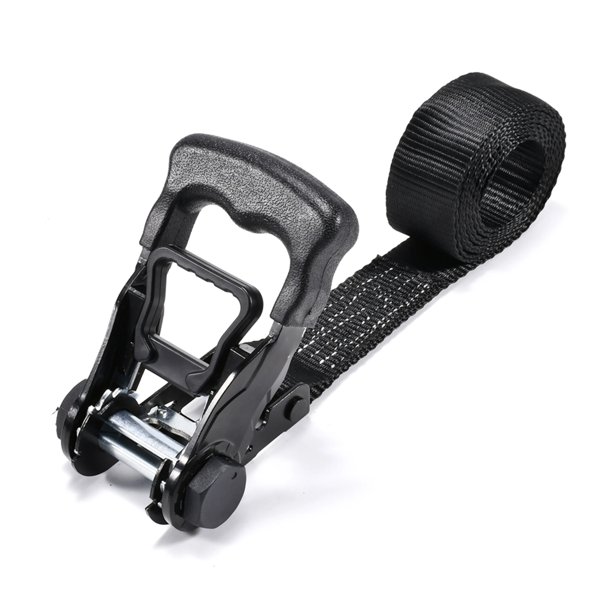 1.5" Aluminum Rubber-Grip Ratchet Endless Tie Down Strap - 4409 lbs BS