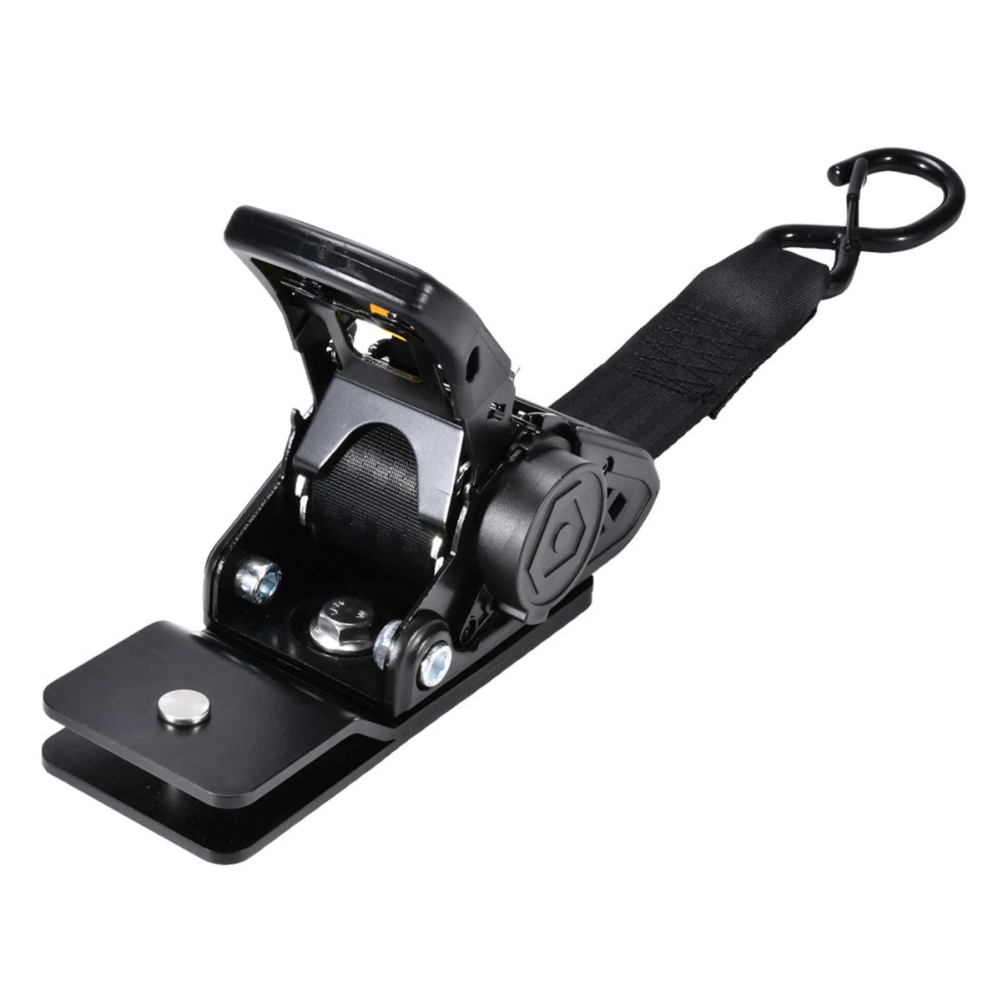 50mm Retractable Ratchet Strap with Anchor Bracket Kit - 750kg LC