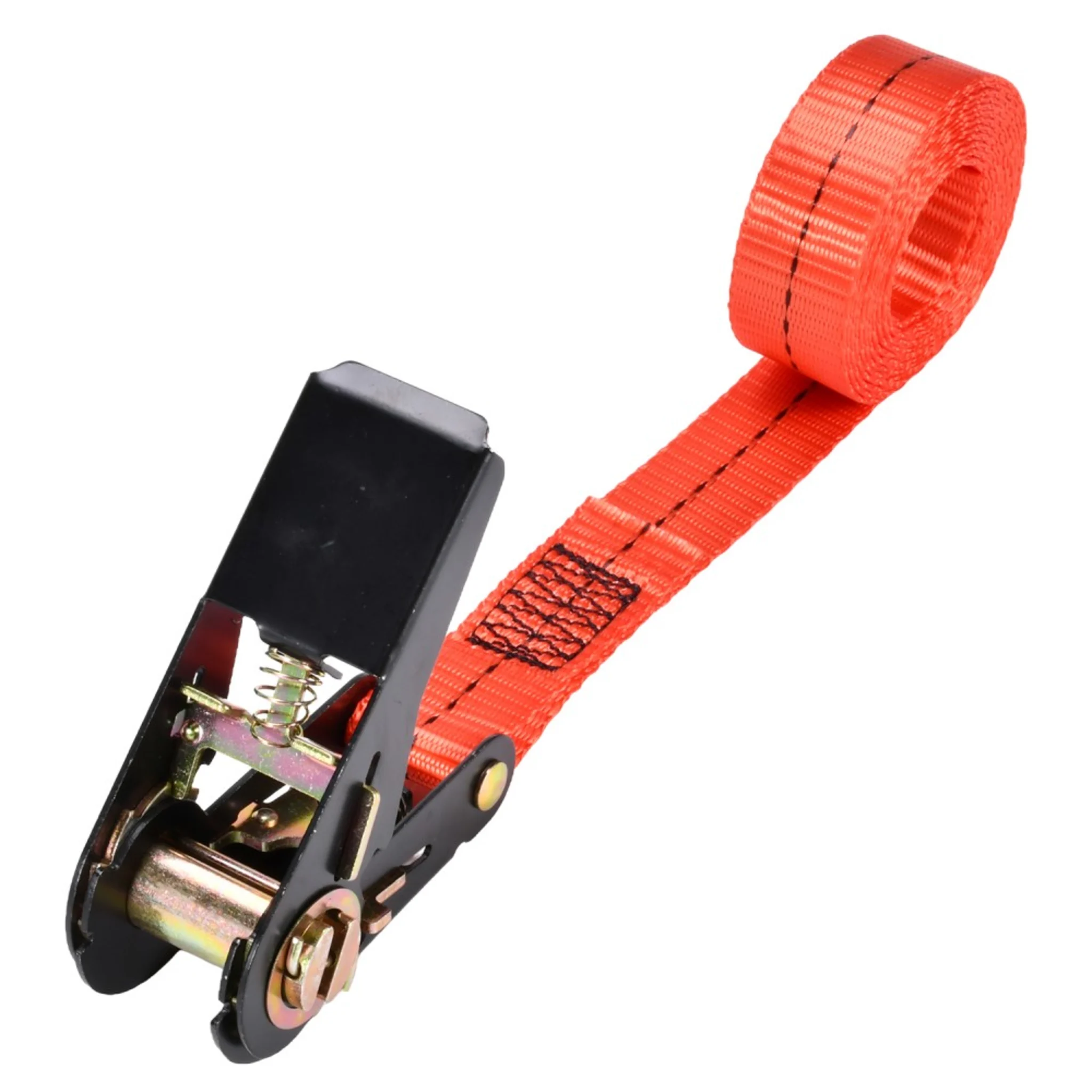 25mm Black E-Coat Ratchet Strap Endless - 800kg LC