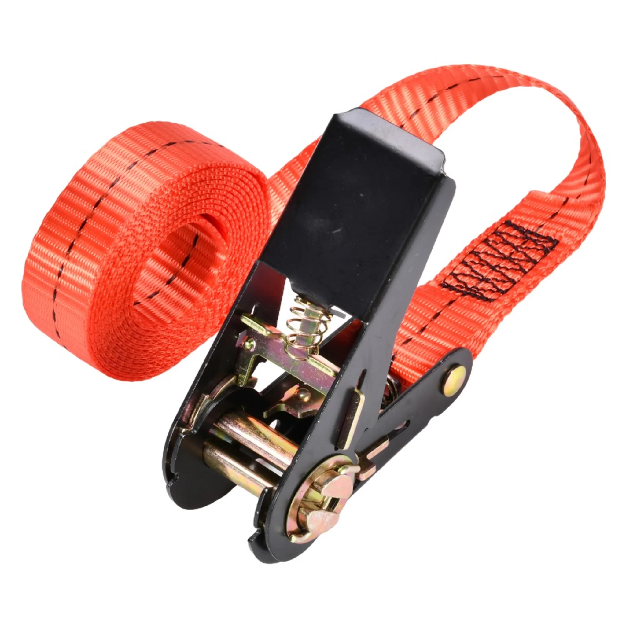 25mm Black E-Coat Ratchet Strap Endless - 800kg LC