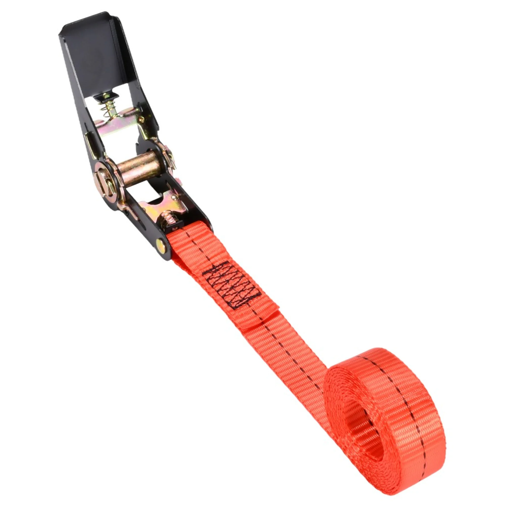 25mm Black E-Coat Ratchet Strap Endless - 800kg LC