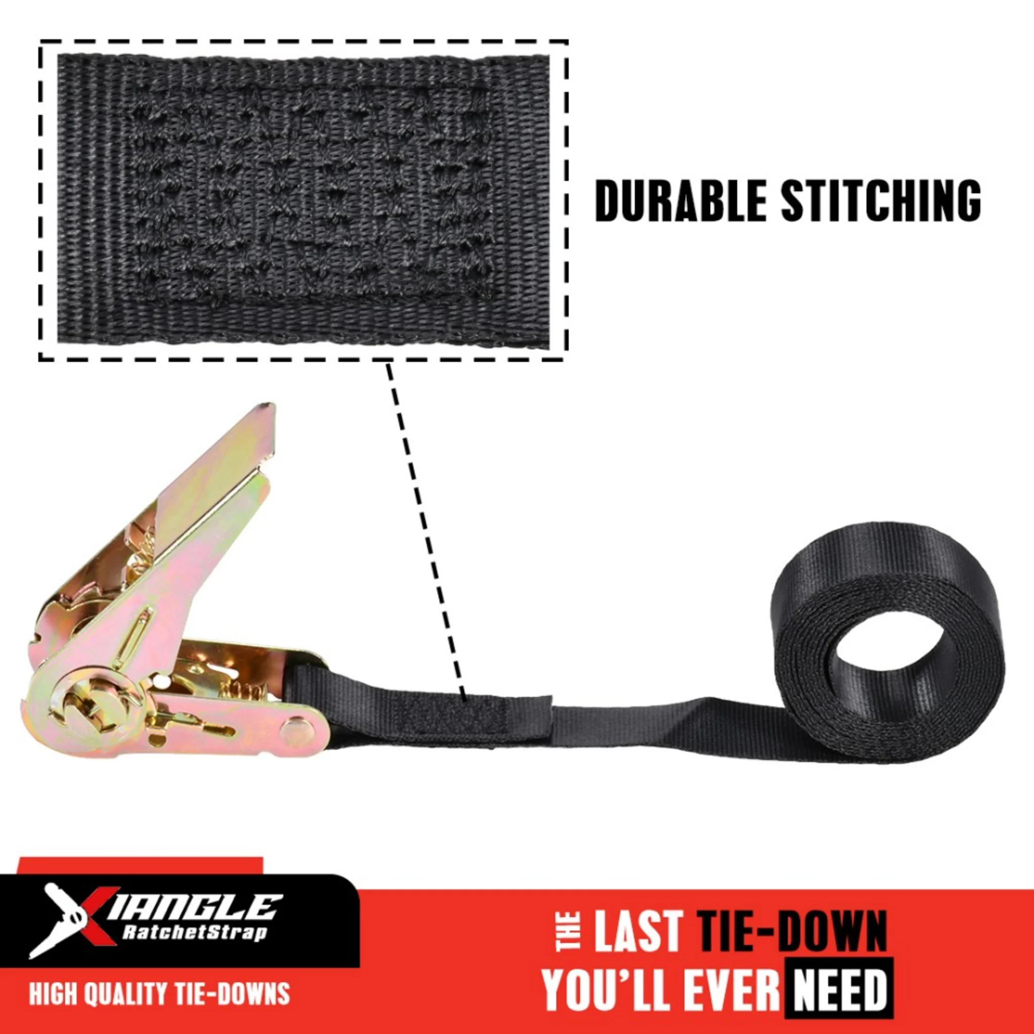 25mm Standard Ratchet Strap Endless - 800kg LC
