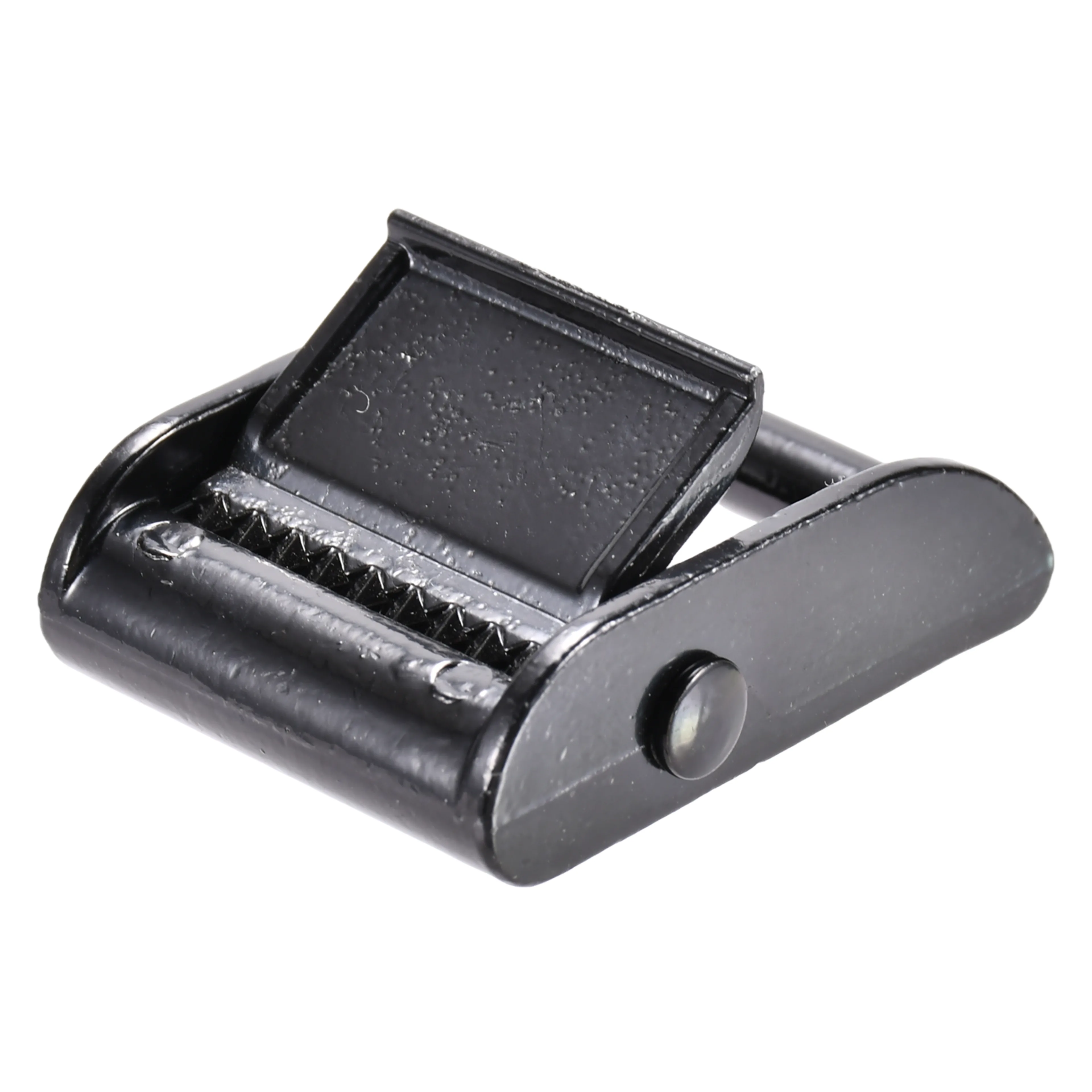 1" Black Zinc Diecast Cam Buckle - 770lbs Breaking Strength
