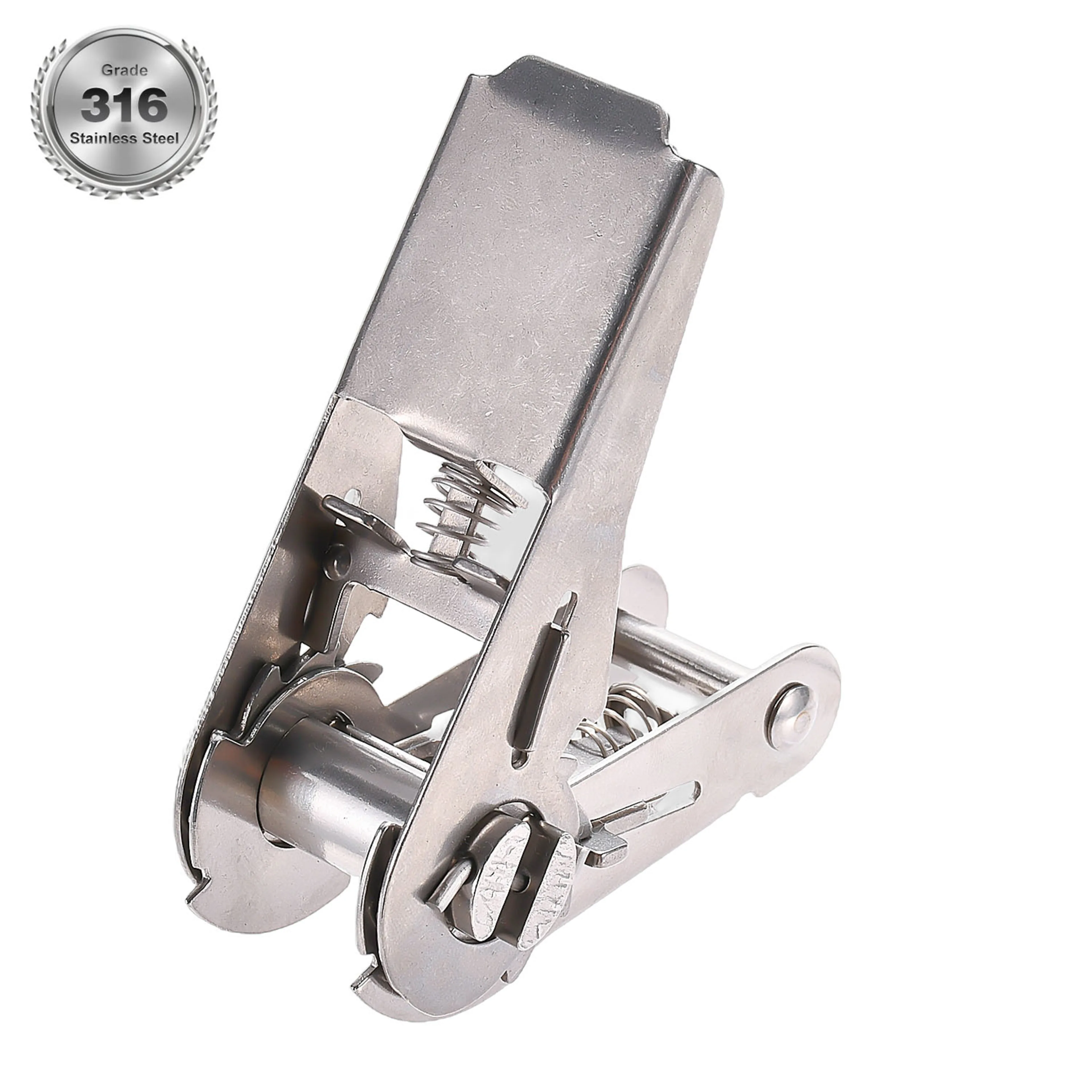 1" 316 Stainless Steel Ratchet Buckle - 1760 lbs BS