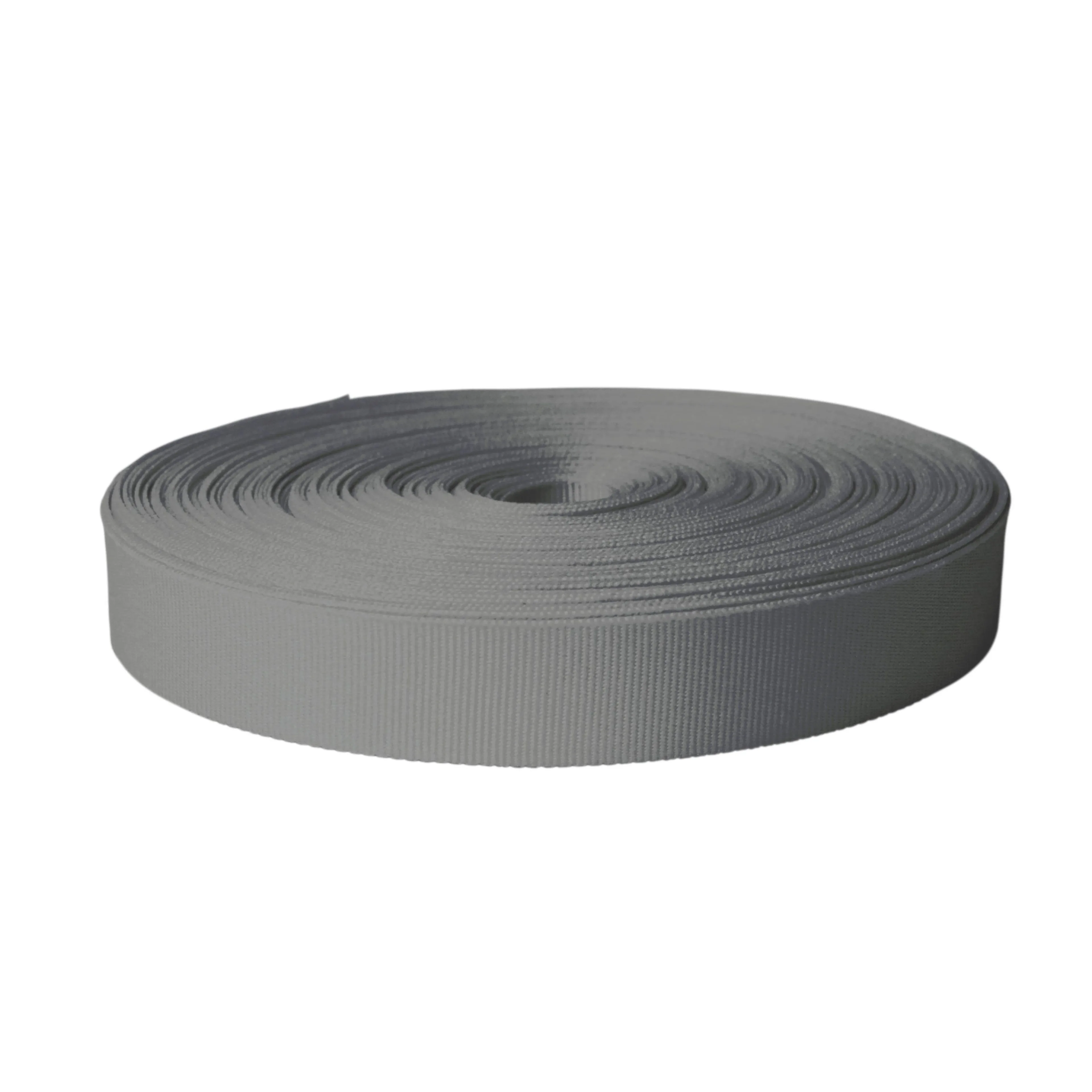 25mm UV-beständiges Polyester Gurtband Grau - 800 kg Bruchlast