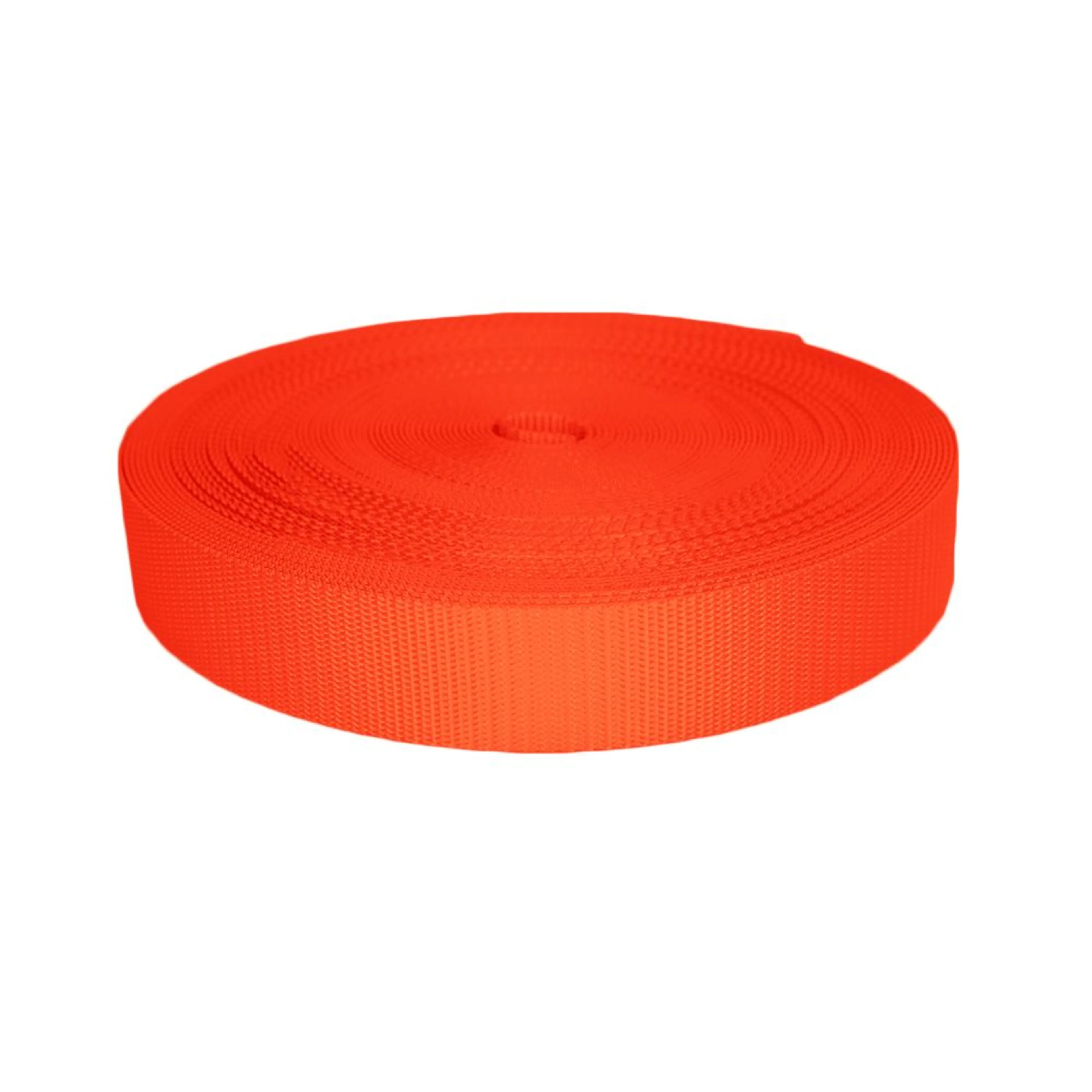 38mm Hochleistungs-Polyester-Gurtband Orange, UV-beständig - 3000 kg Bruchlast