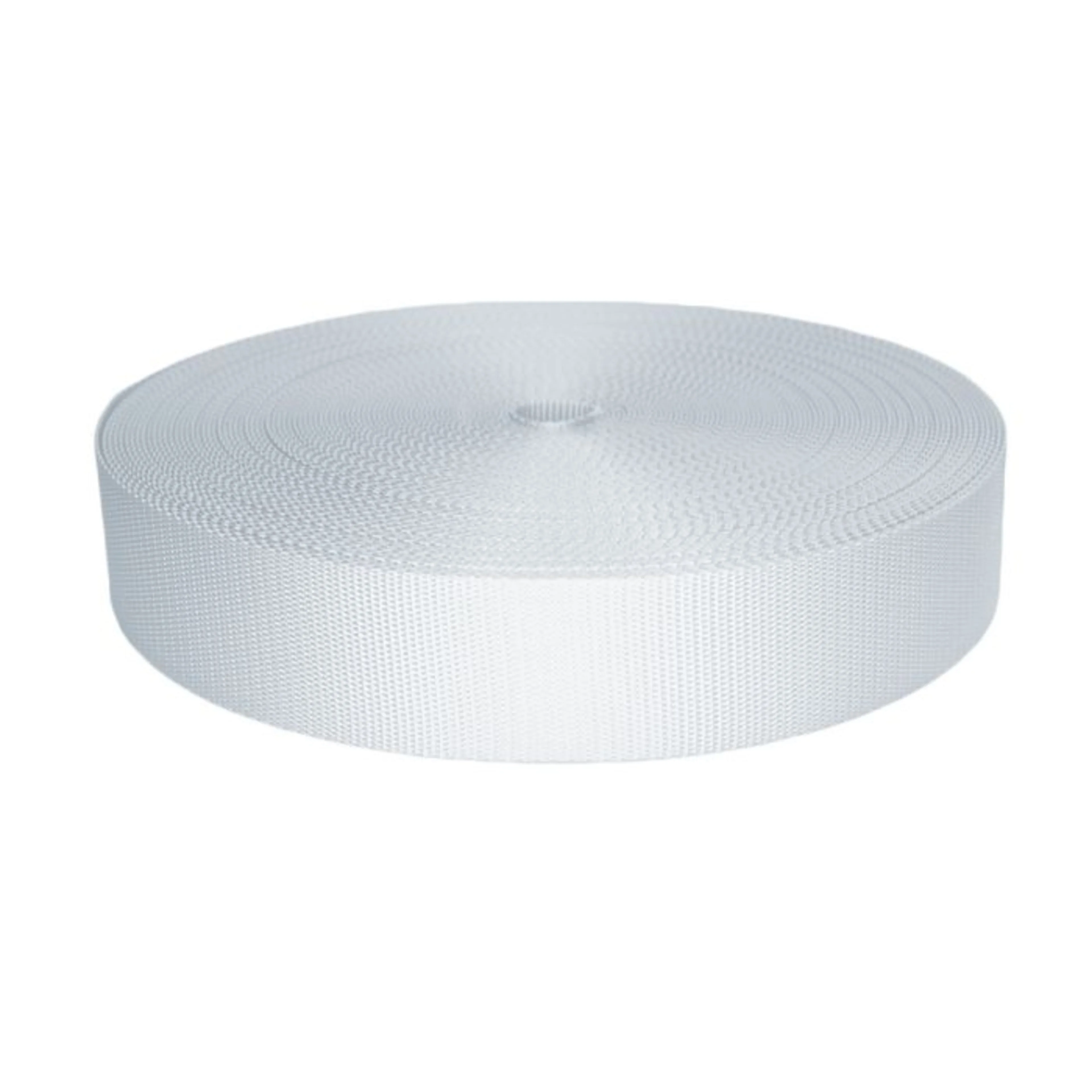 50mm UV-beständiges Polyester Gurtband Weiß - 5000 kg Bruchlast