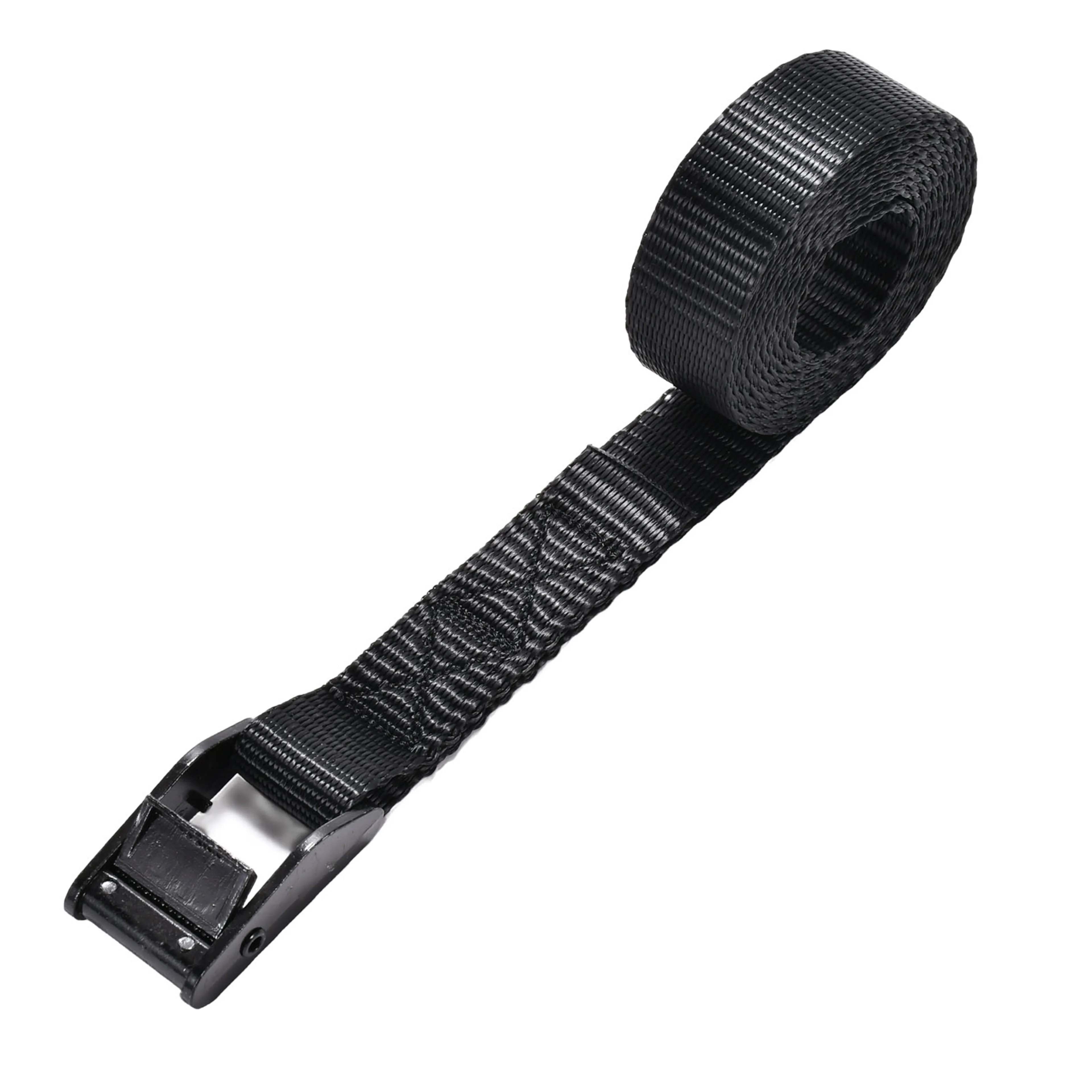 25mm Black Plated Round Head Cam Buckle Endless Lashing Strap - LC 350 daN