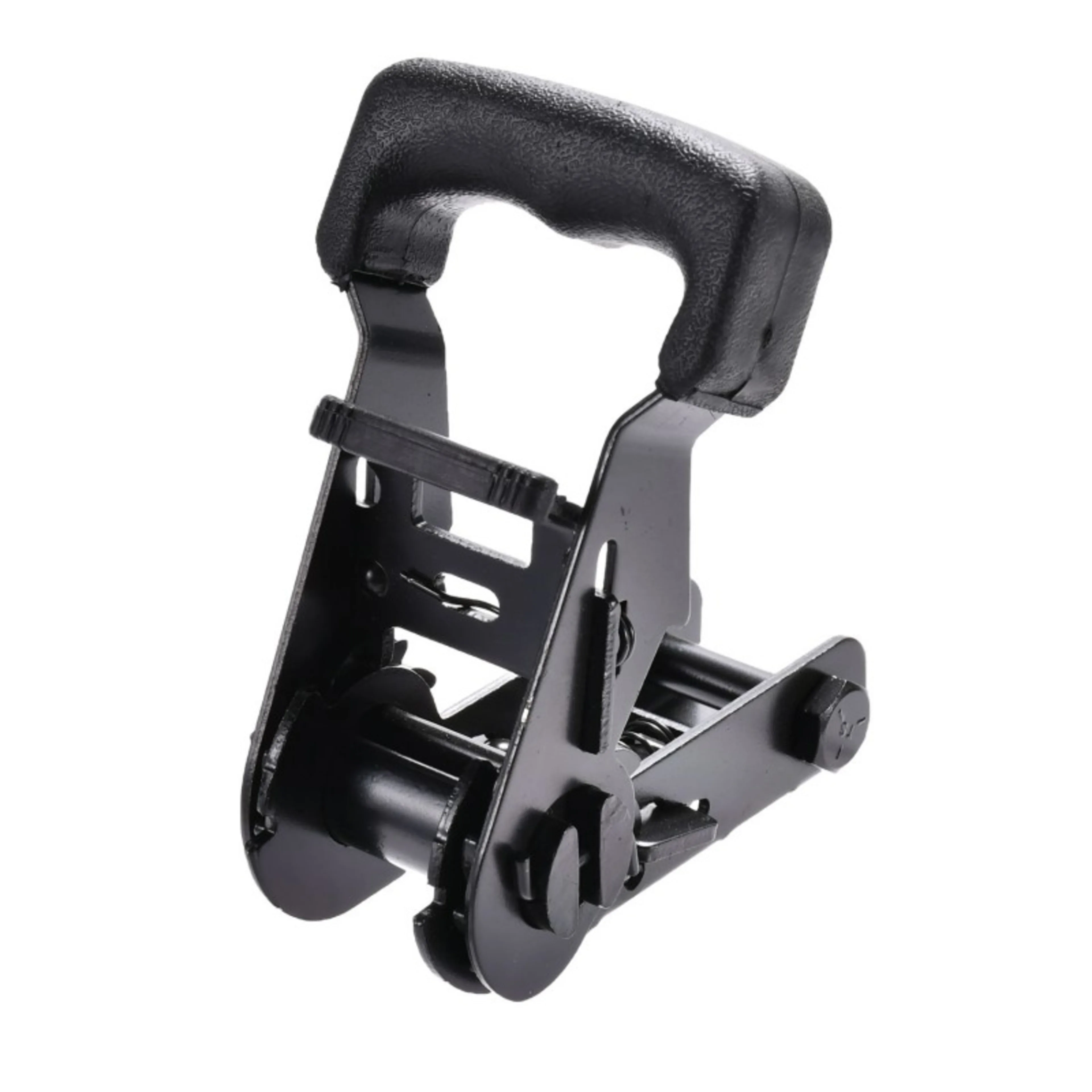 Cliquet 27mm à poignée en caoutchouc, revêtement E-coat noir - Résistance 1500 kg
