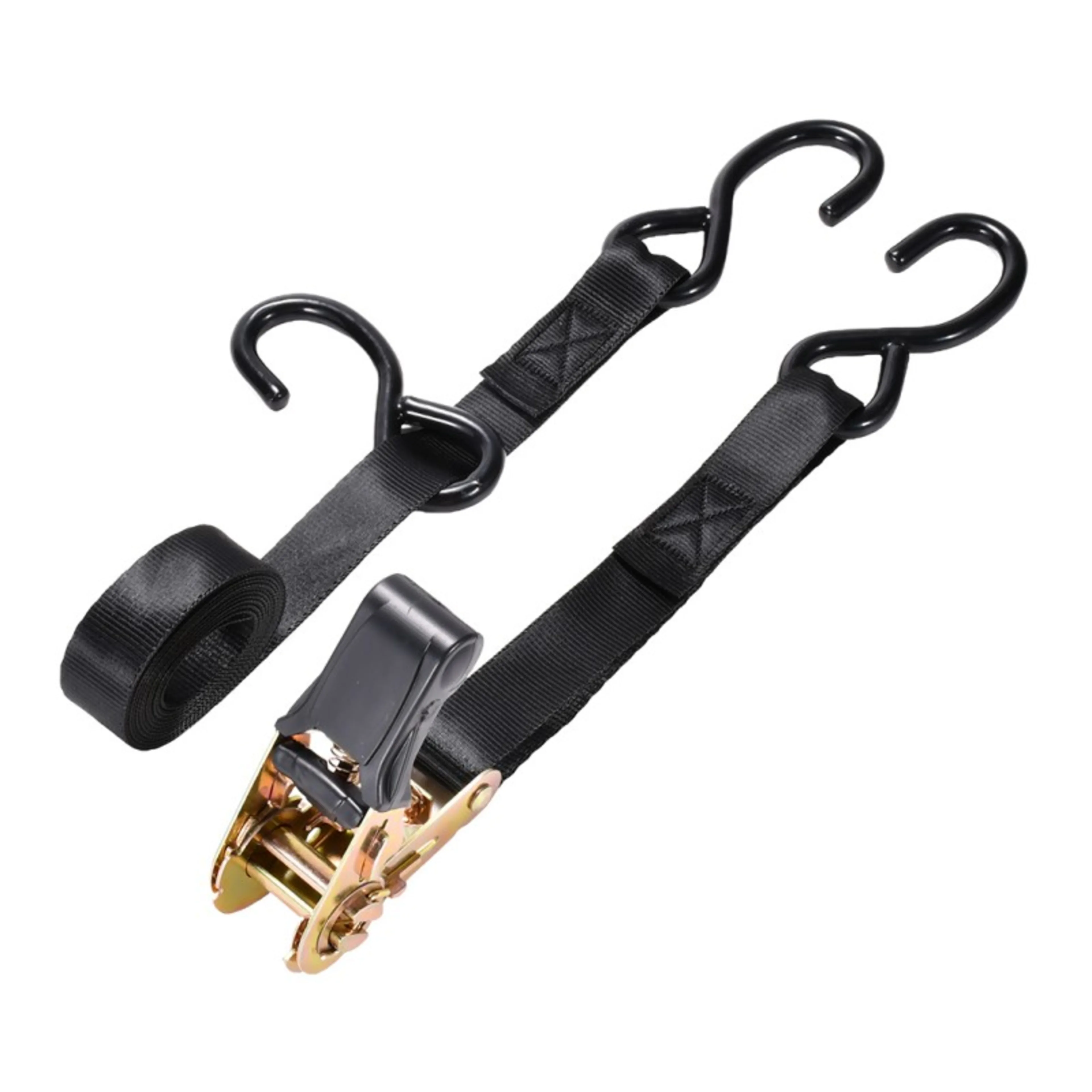25mm Jetski-Ratschengurt mit gleitendem S-Haken