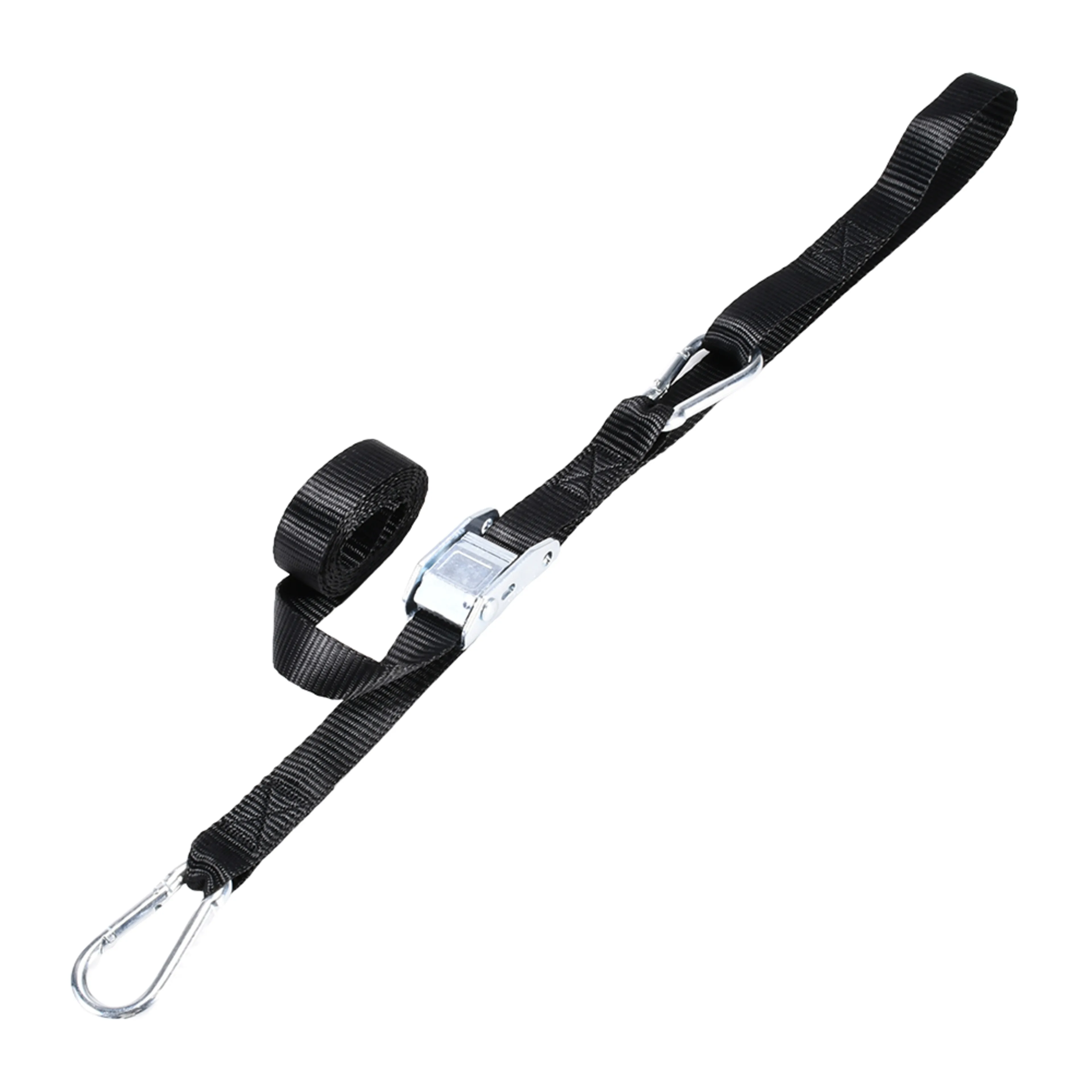 Correas Moto de Hebilla de Leva 25mm con Mosquetón, 1200lbs. BS