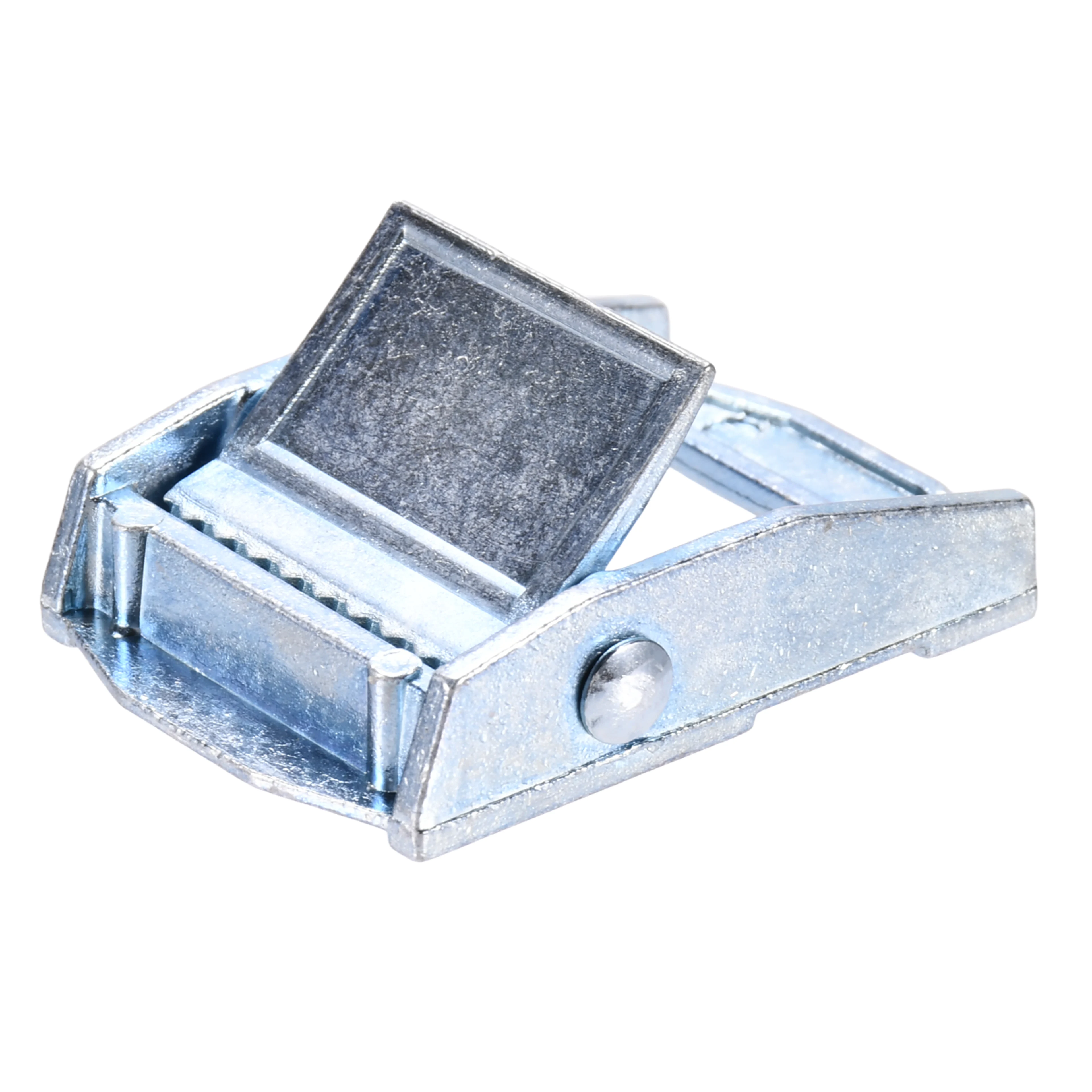 25mm Zinc Diecast Cam Buckle, 250kg MBS, White Zinc Plated