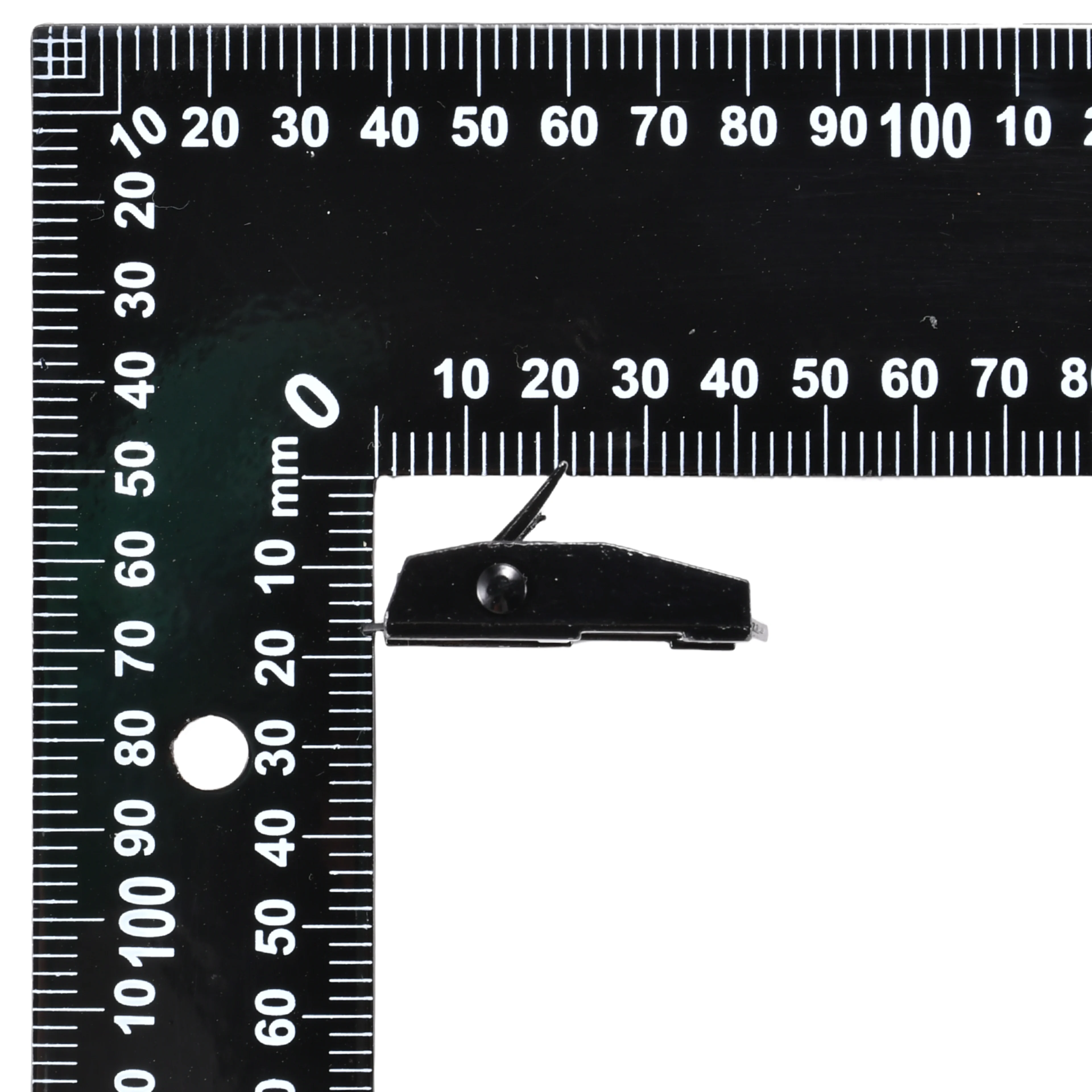 1" Black Diecast Zinc Cam Buckle, 550 lbs Break Strength