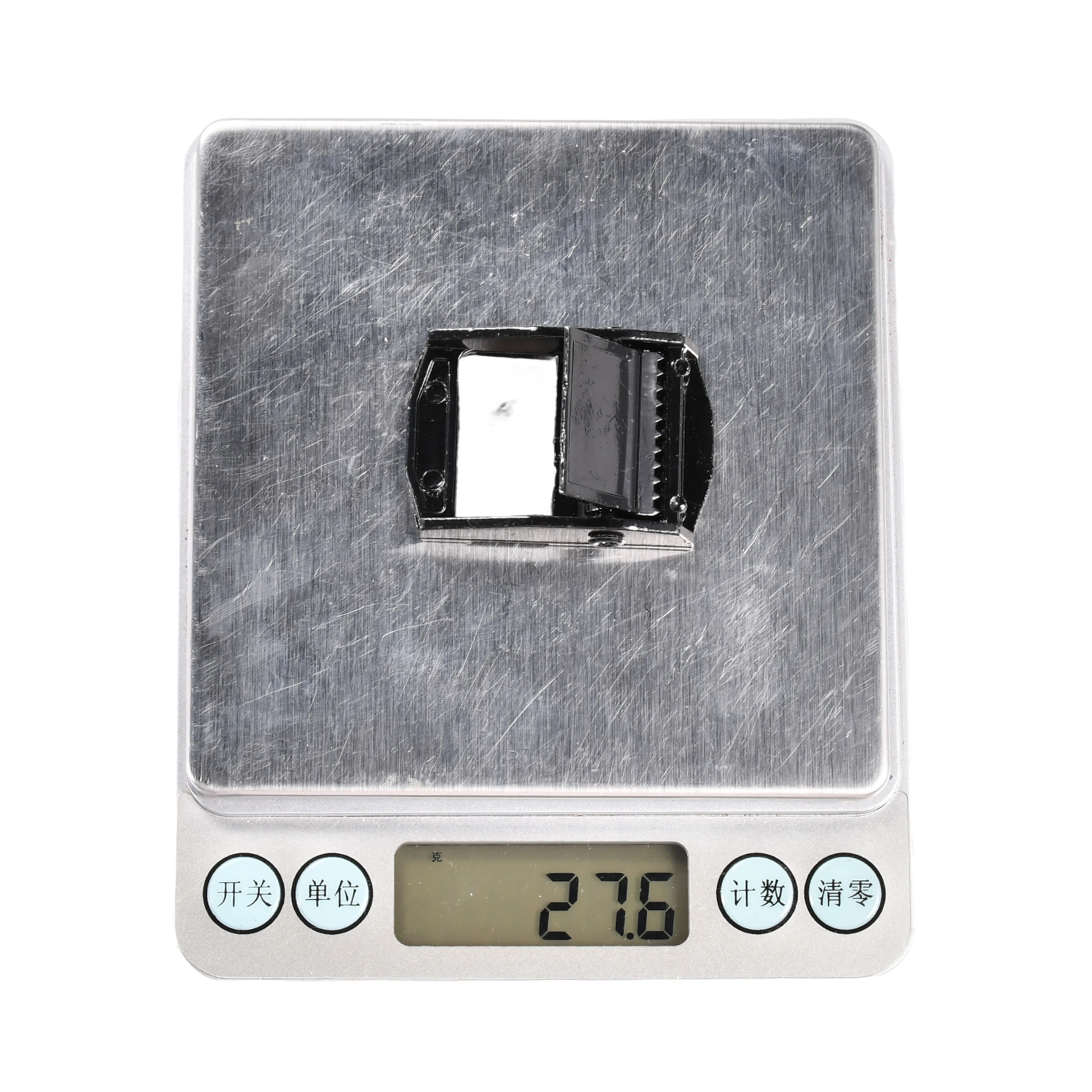 1" Black Diecast Zinc Cam Buckle, 550 lbs Break Strength